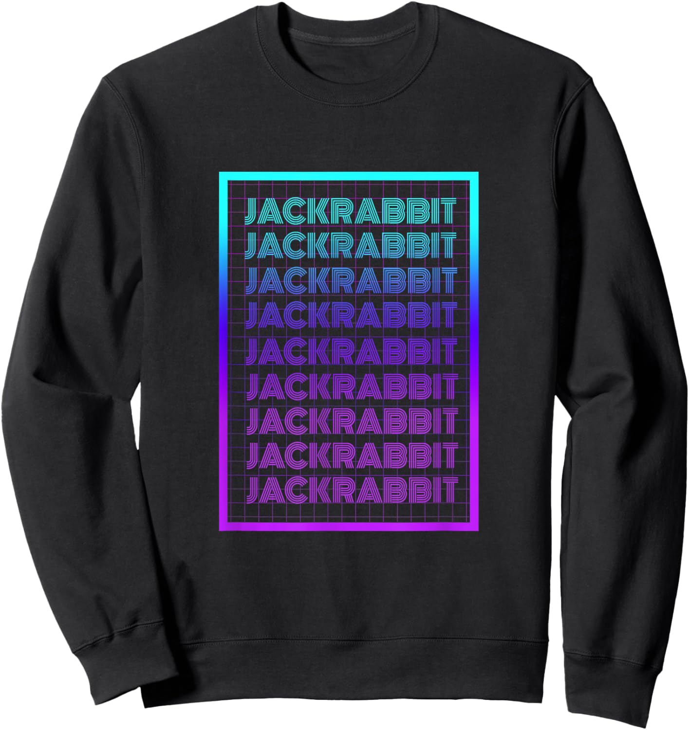 Jackrabbit 70's Retro Jackrabbit Sweatshirt - Sweatshirt | Black