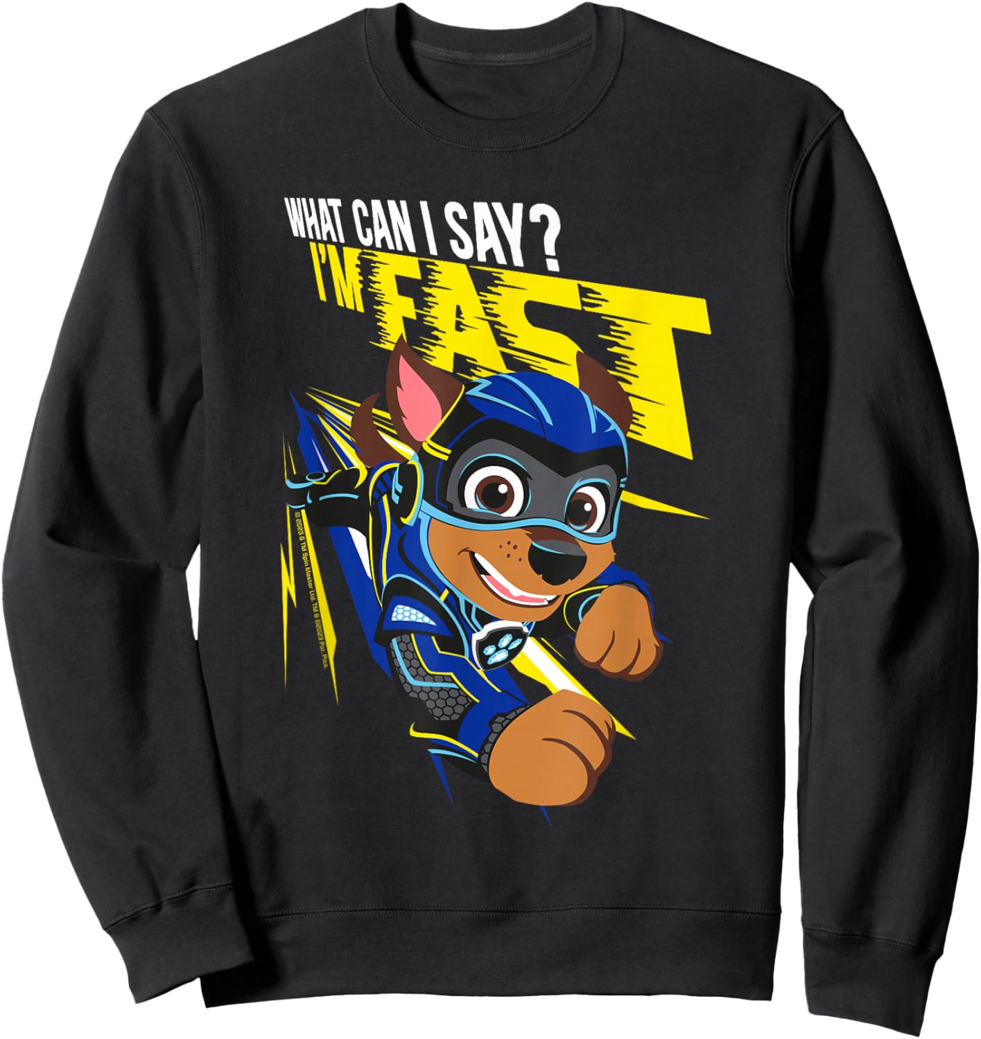 PAW Patrol: The Mighty Movie Chase Flying Sweatshirt - Sweatshirt | Black