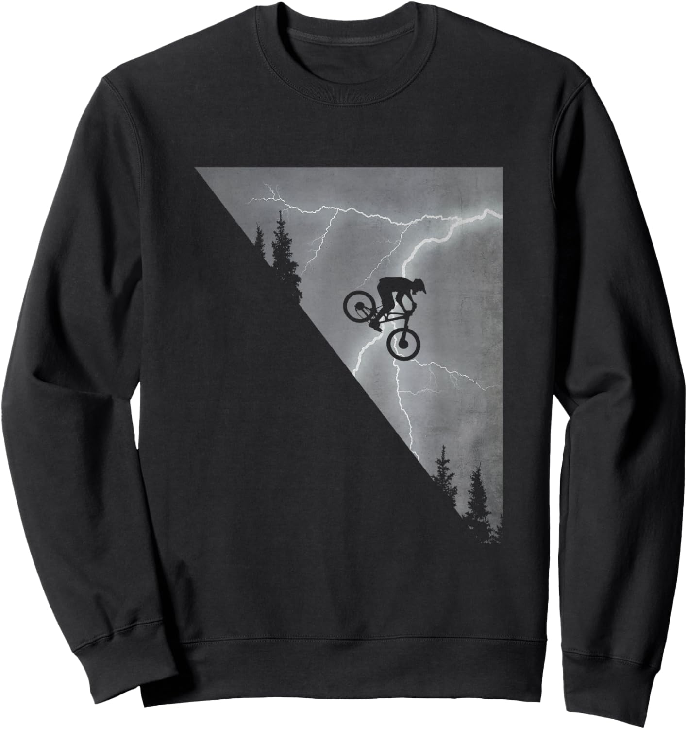 MTB Mountain Bike Sweatshirt - Sweatshirt | Black