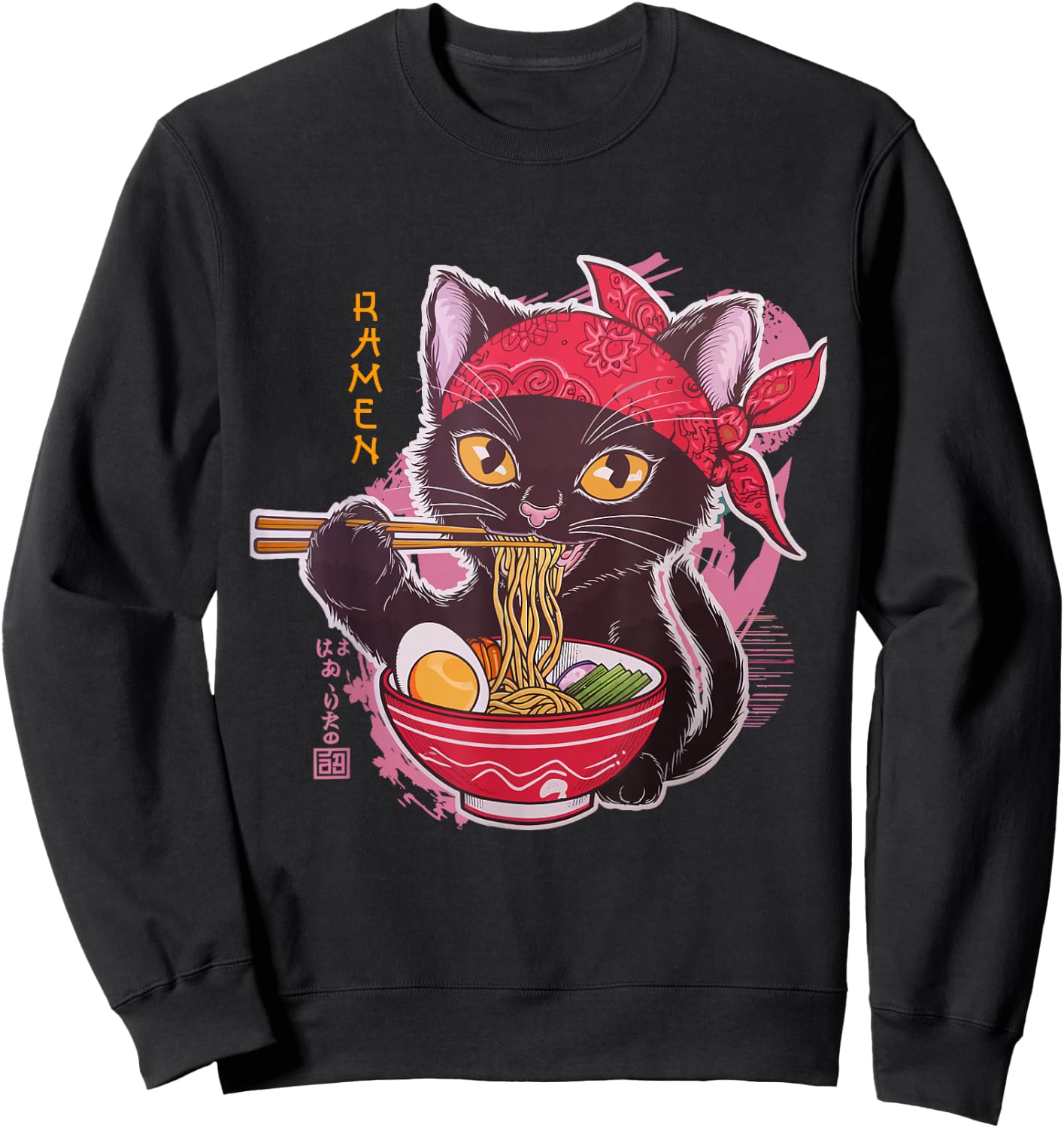 Anime Sweatshirt - Sweatshirt | Black