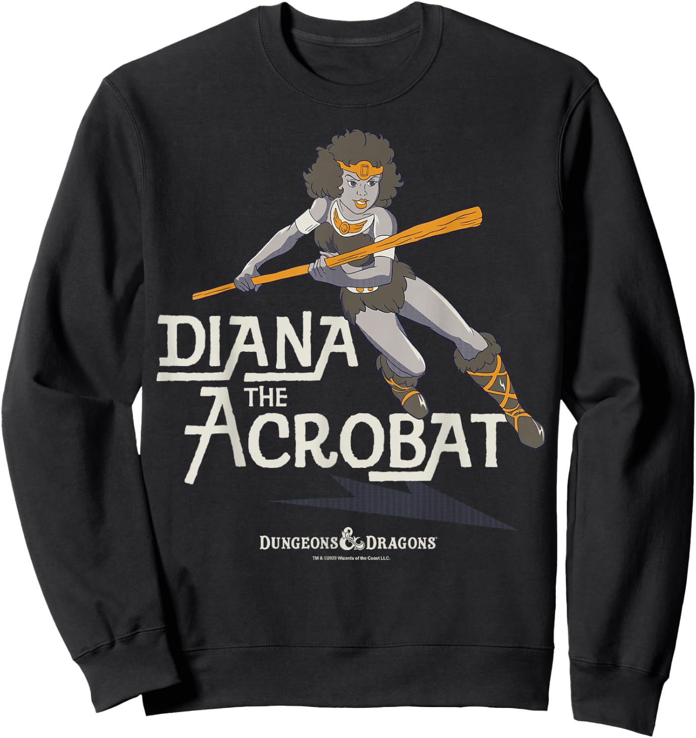 Dungeons & Dragons Diana The Acrobat Sweatshirt - Sweatshirt | Black