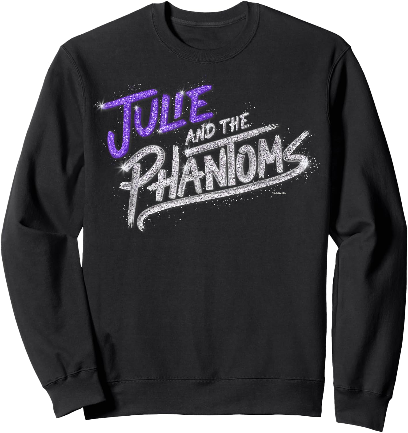 Julie And The Phantoms Stacked Logo Sweatshirt - Sweatshirt | Black