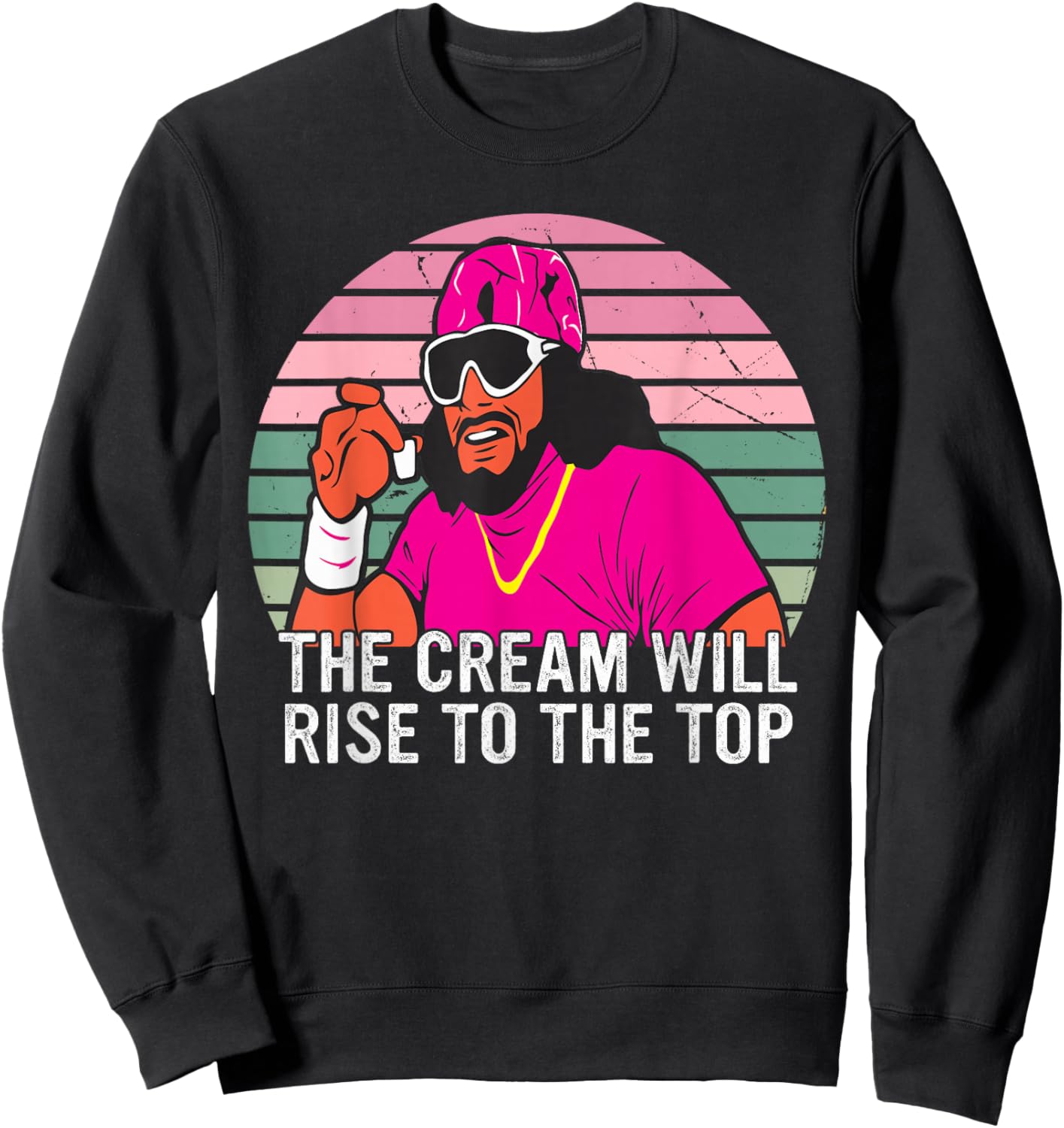 The Cream Will Rise To The Top Design Sweatshirt - Sweatshirt | Black