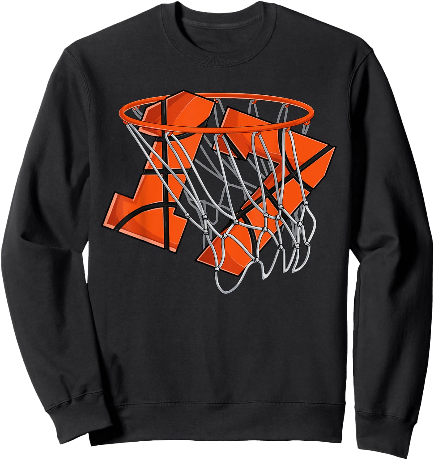 17th Birthday Basketball Shirt Men, Boys 17 Year Old Sweatshirt - Sweatshirt | Black