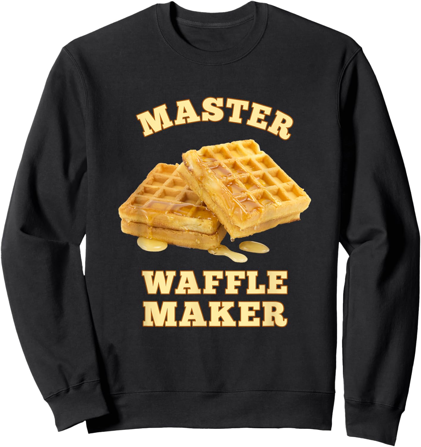 Master Waffle Maker Sweatshirt - Sweatshirt | Black