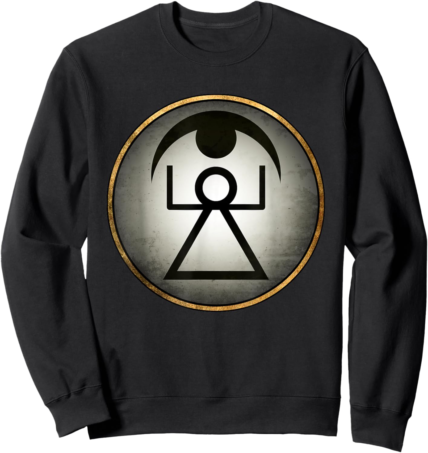 Ancient Carthage Symbol of Goddess Tanit Sweatshirt - Sweatshirt | Black
