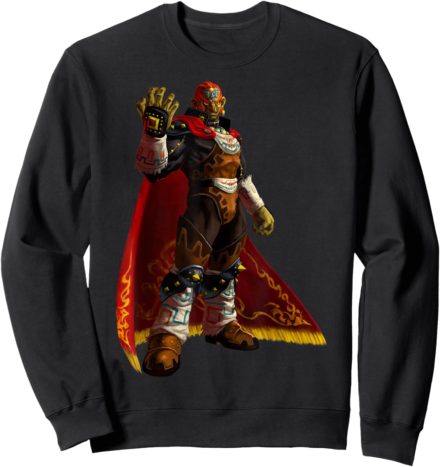 The Legend of Zelda Ganon 3D Portrait Sweatshirt - Sweatshirt | Black