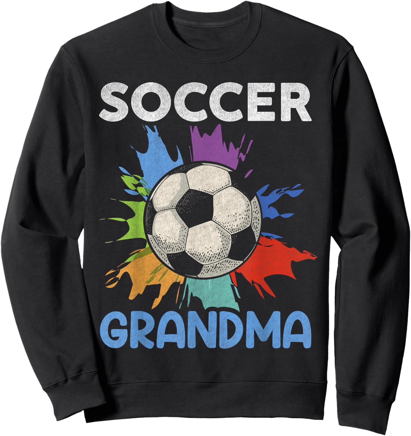 Soccer Grandma Sweatshirt - Sweatshirt | Black