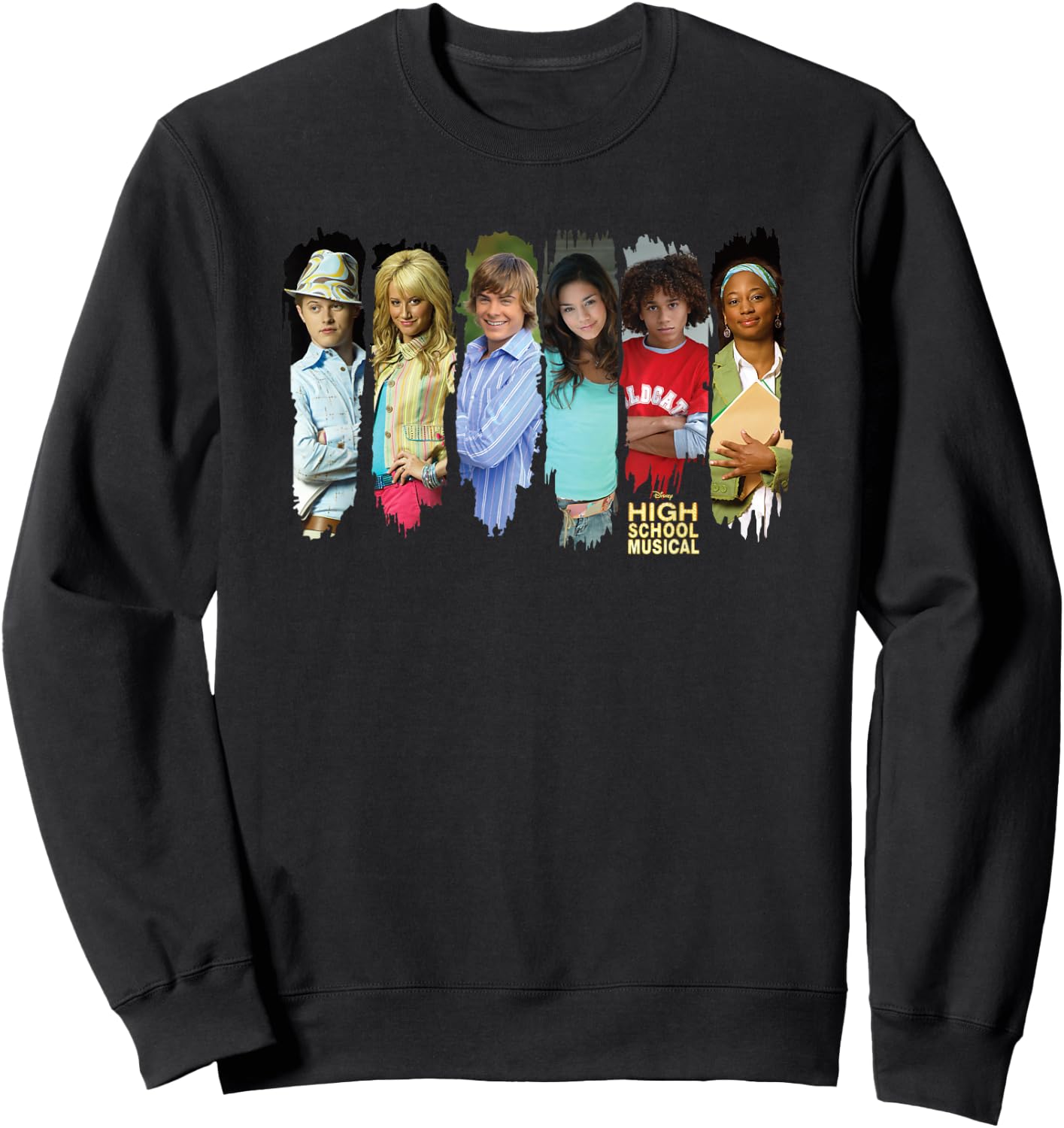 Disney Channel High School Musical Characters Sweatshirt - Sweatshirt | Black