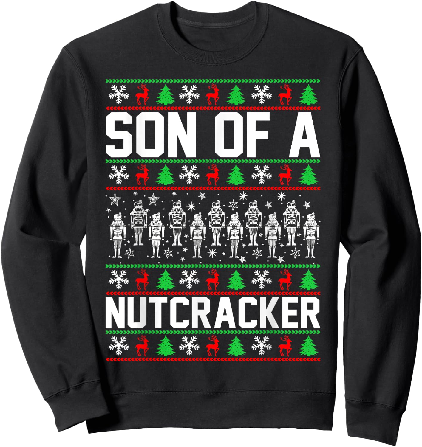 Son Of A Nutcracker Sweatshirt - Sweatshirt | Black