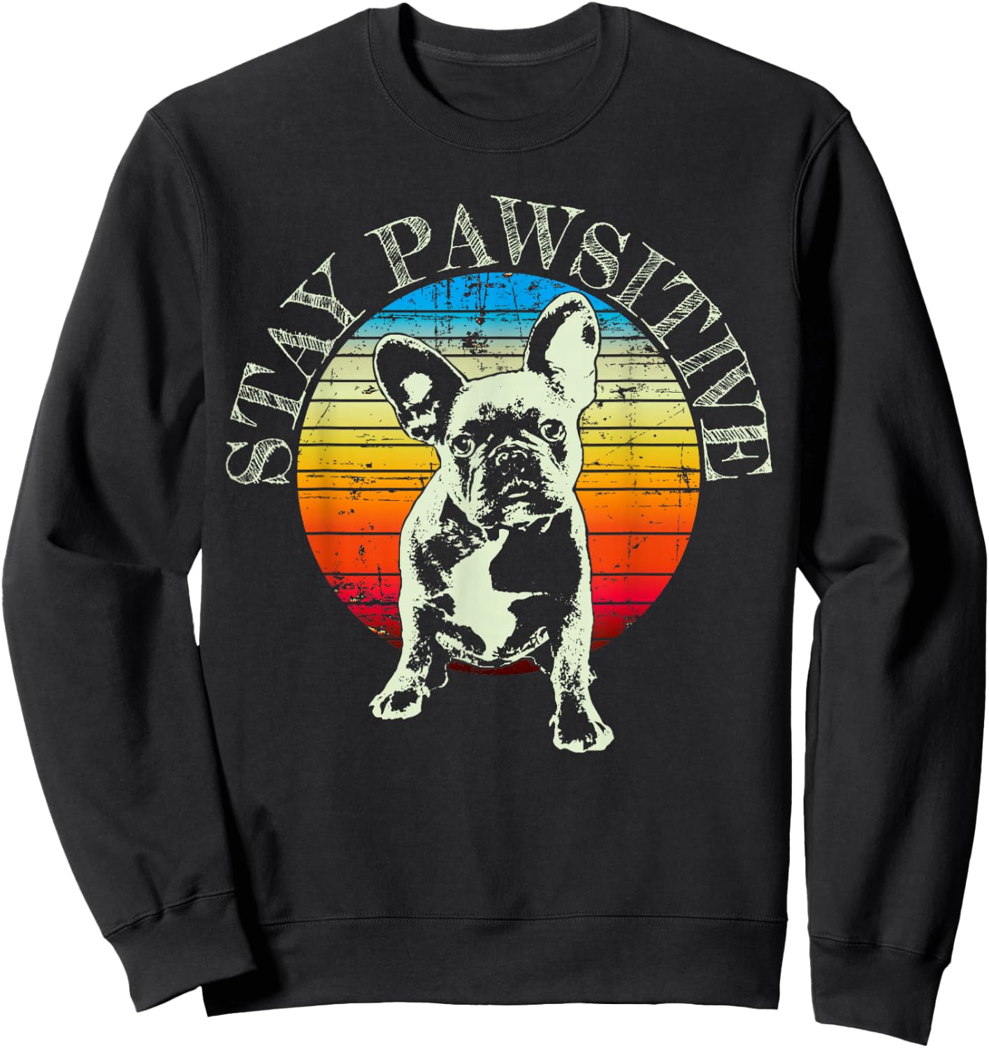 French Bulldog Frenchie Dog Sweatshirt - Sweatshirt | Black