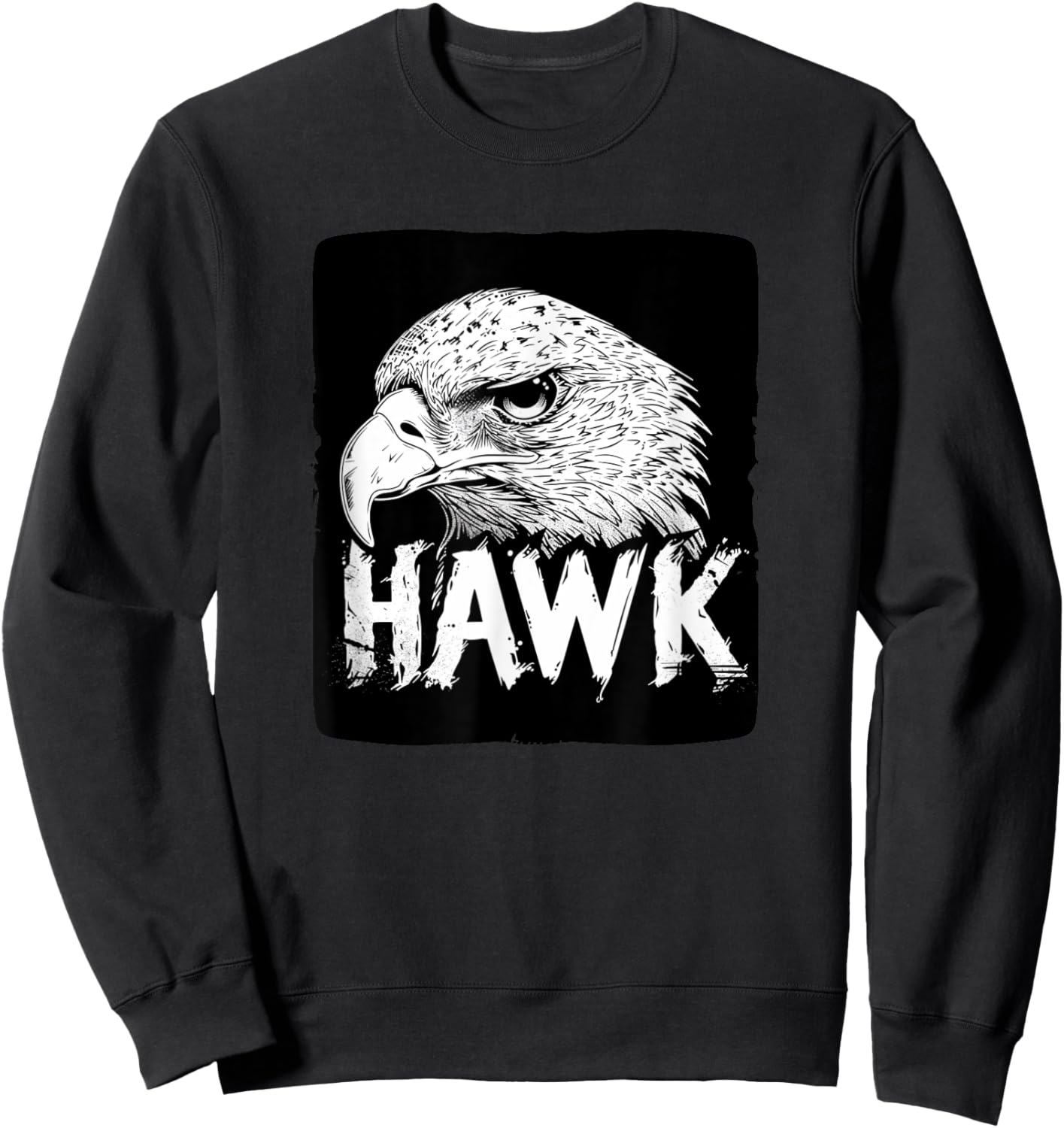 Beautiful Hawk Bird of Prey Costume Sweatshirt - Sweatshirt | Black