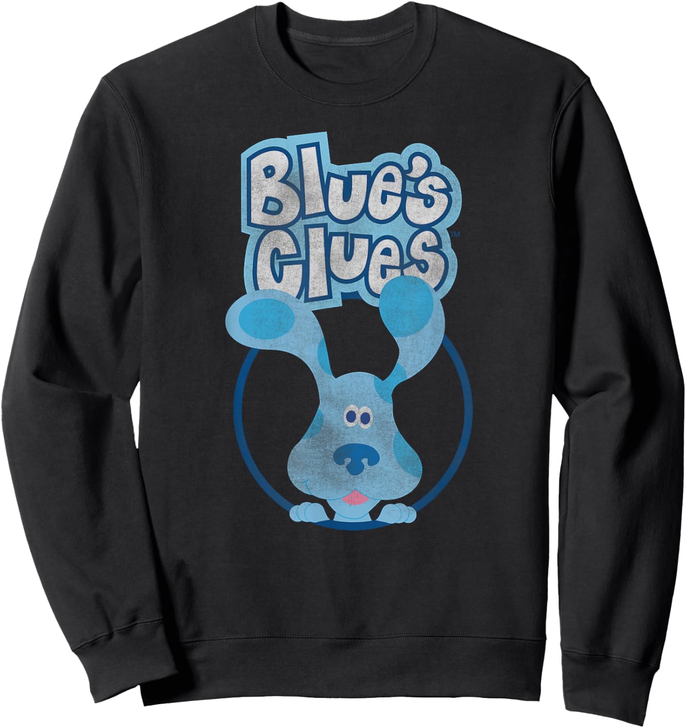 Blues Clues in A Circle Sweatshirt - Sweatshirt | Black