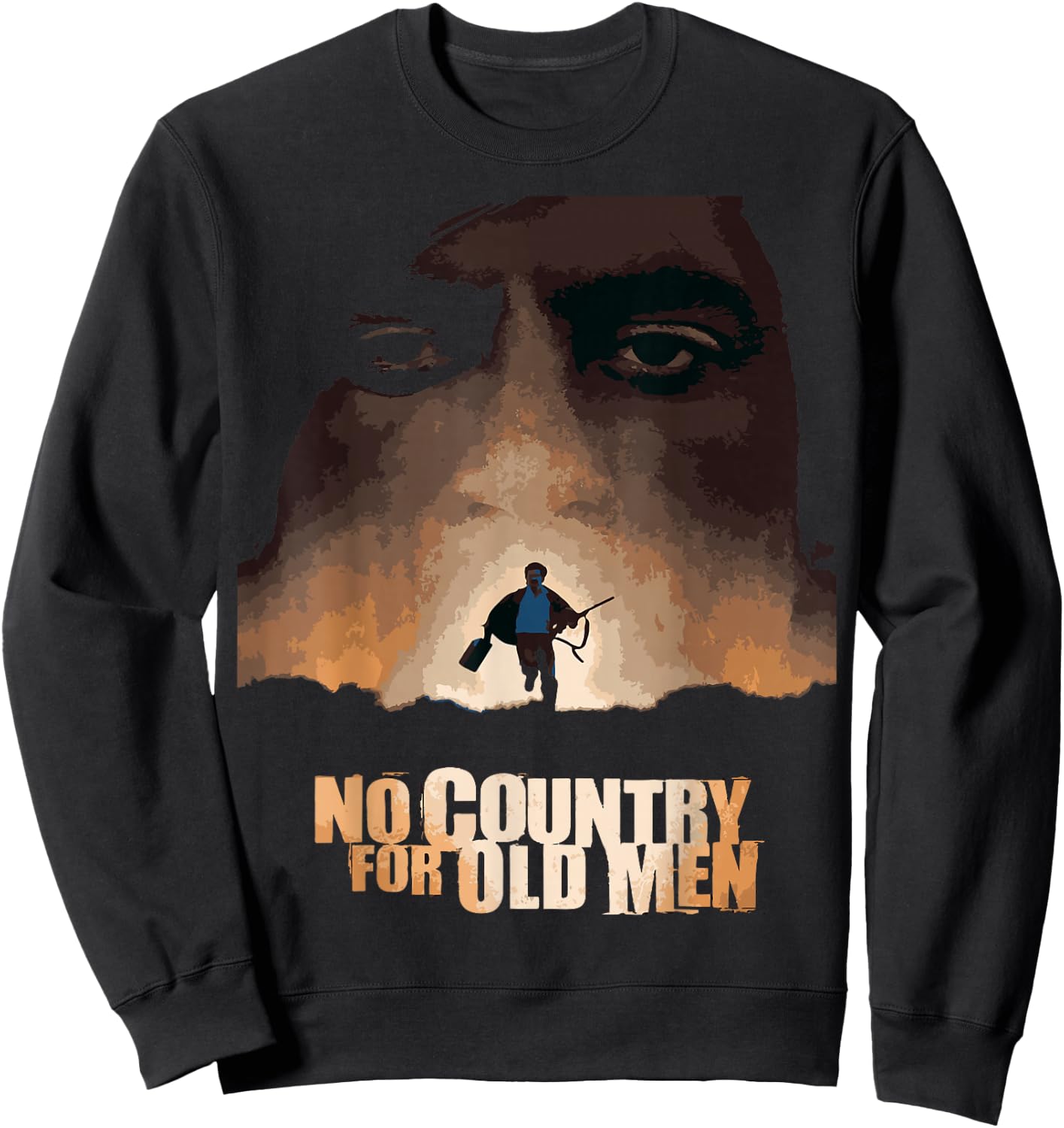 No Country For Old Men Sweatshirt - Sweatshirt | Black