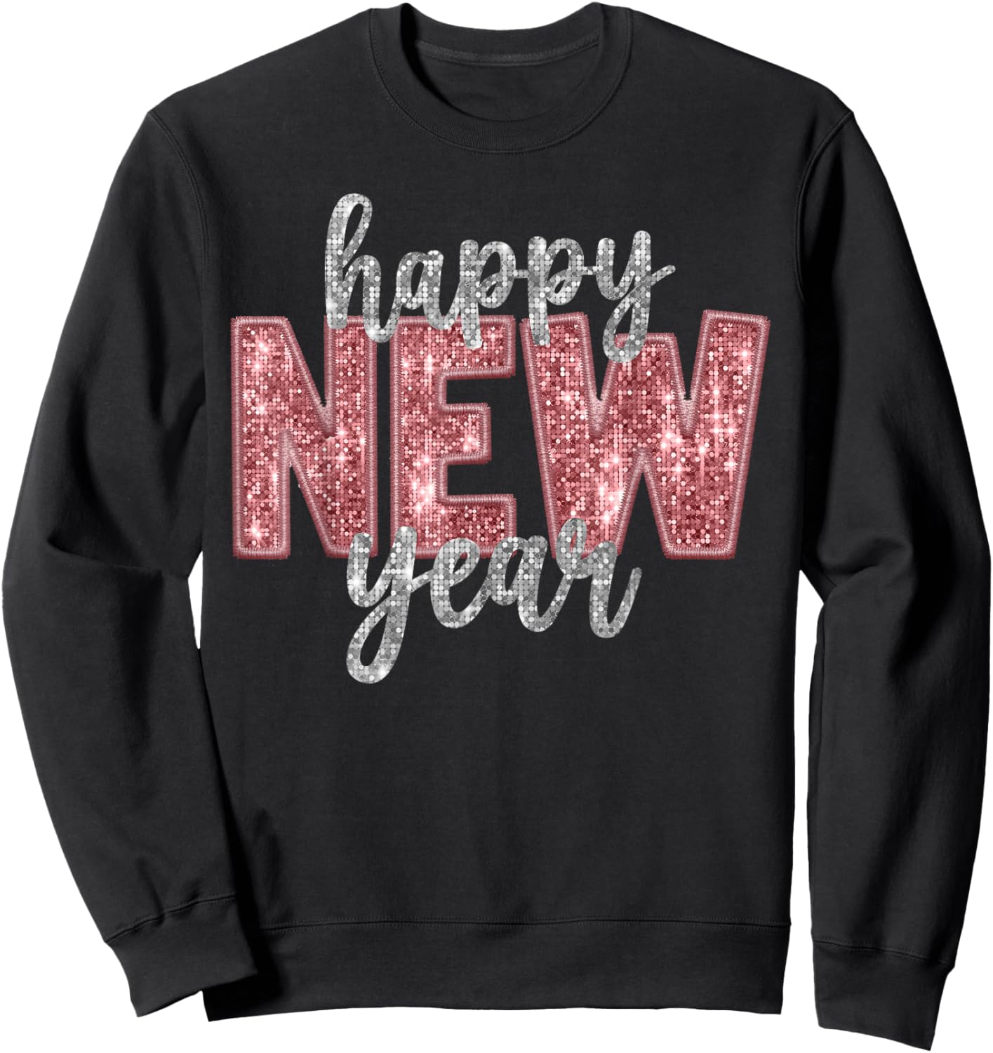 Happy New Year 2026 New Year's Eve Party Countdown Family Sweatshirt - Sweatshirt | Black