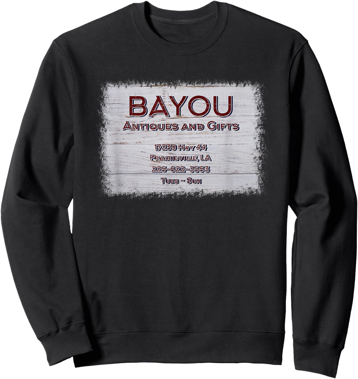 Bayou Antiques and Gifts T-S2 Sweatshirt - Sweatshirt | Black