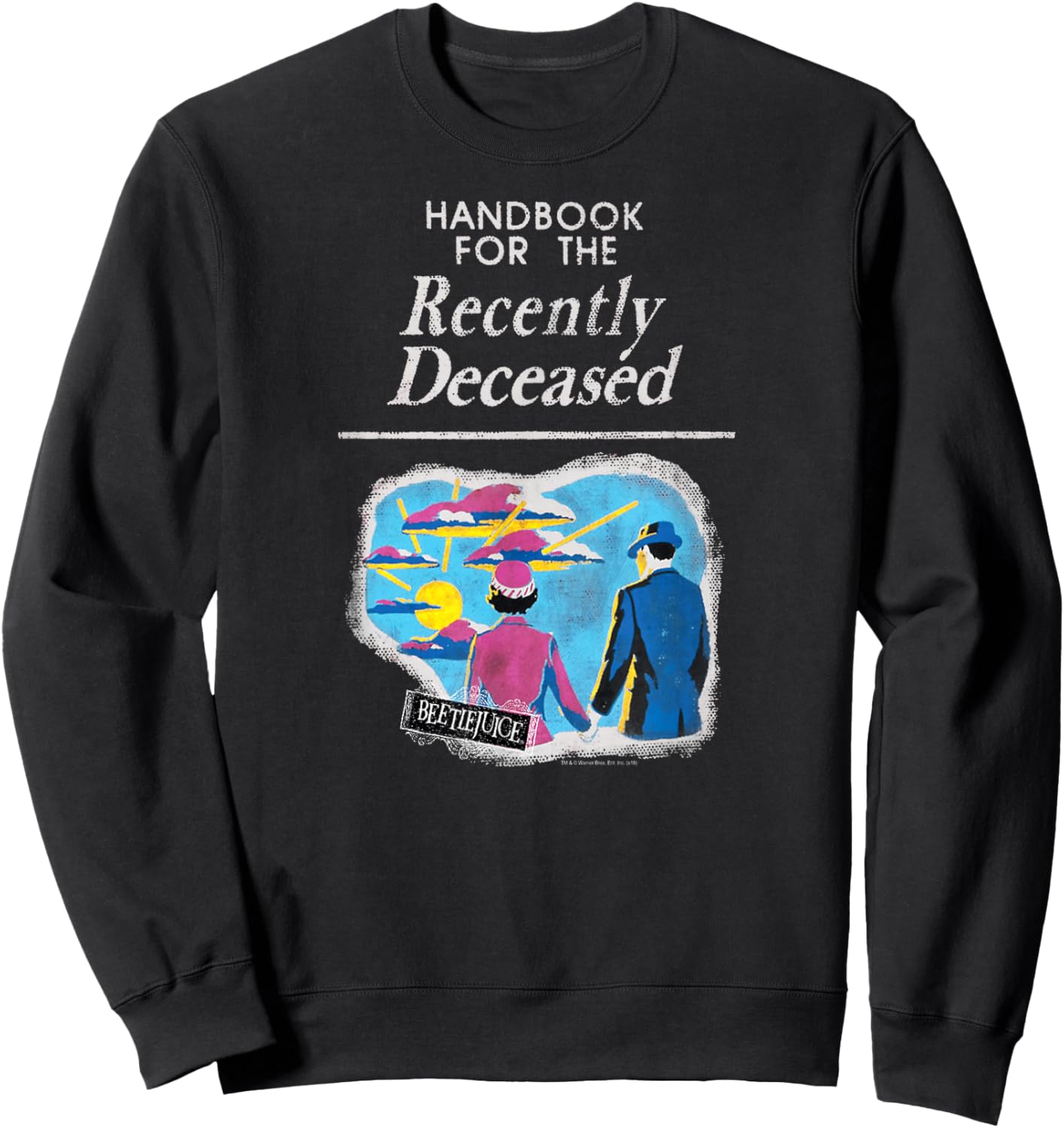 Beetlejuice The Handbook Sweatshirt - Sweatshirt | Black