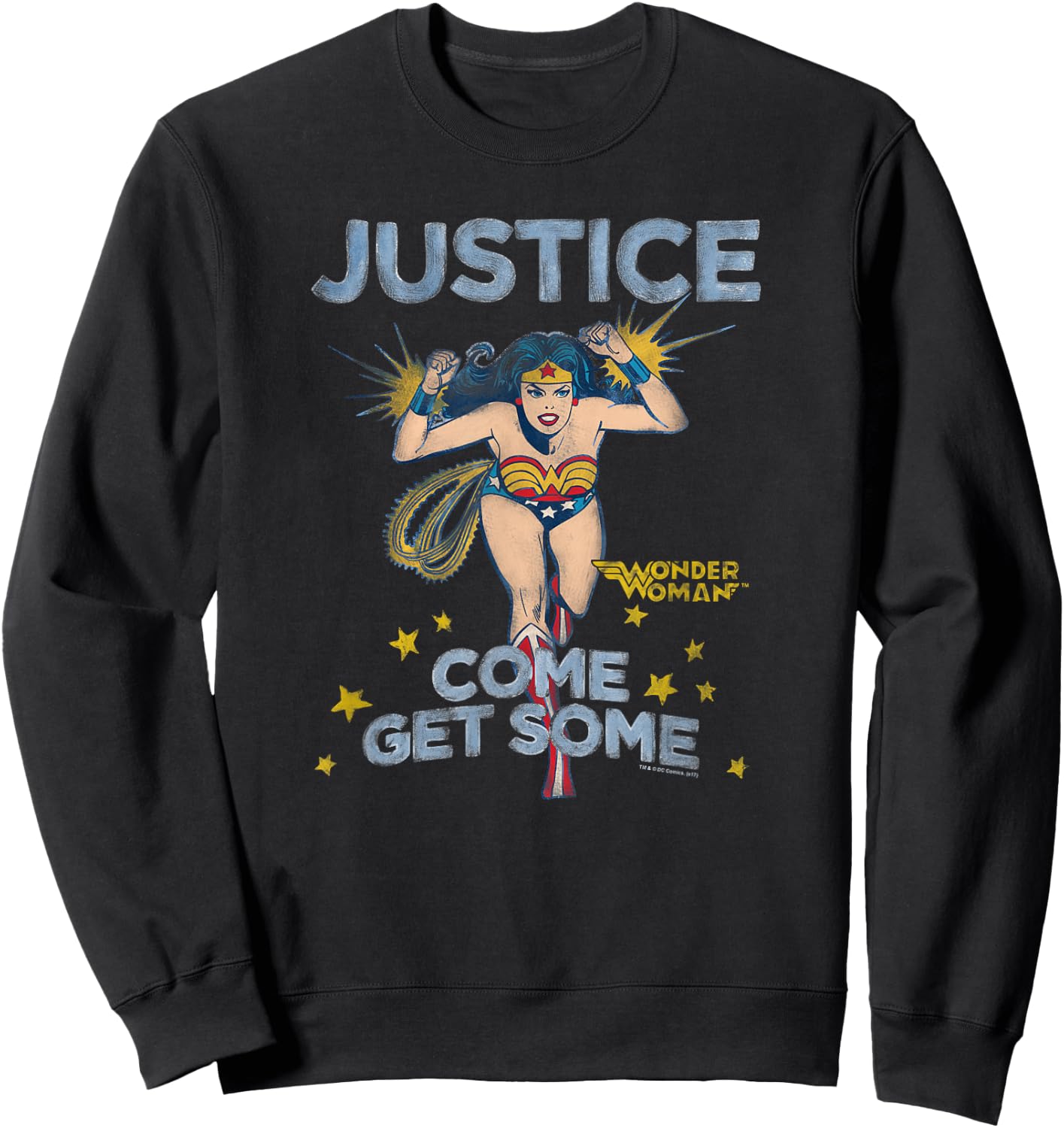 Wonder Woman Get Some T Shirt Sweatshirt - Sweatshirt | Black