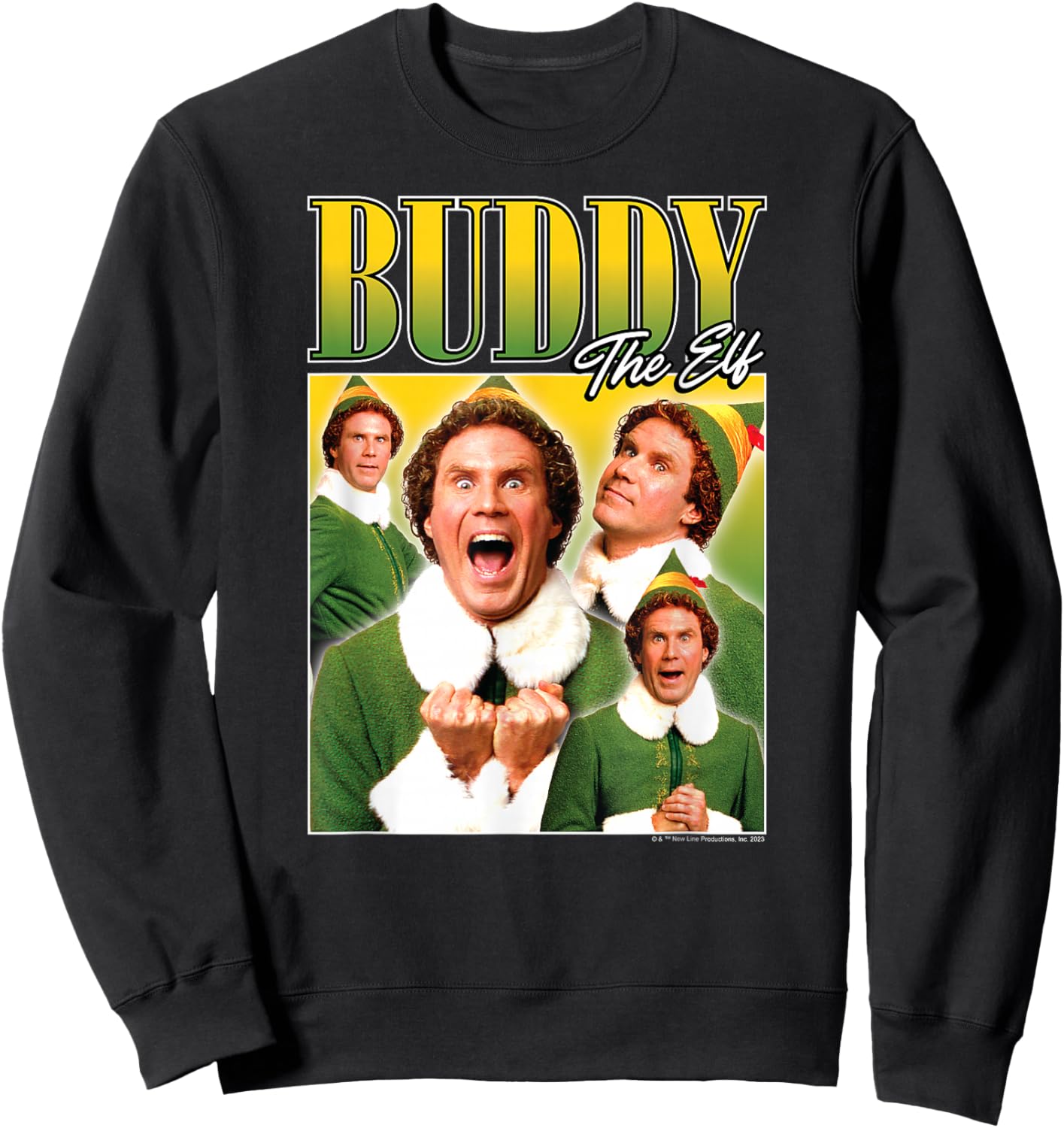 Elf - Buddy The Elf Sweatshirt - Sweatshirt | Black