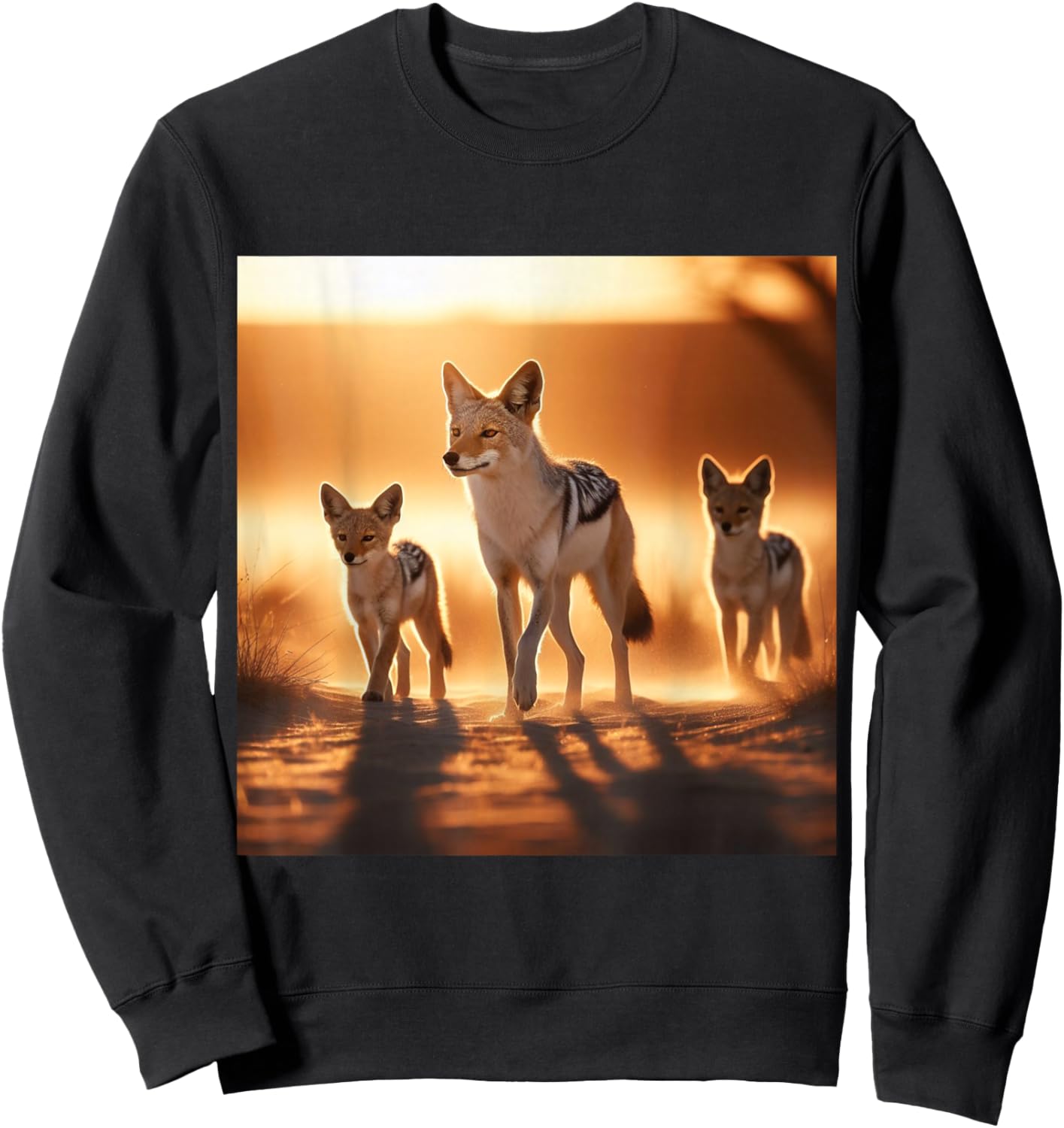 Really Like Jackals Jackal Sweatshirt - Sweatshirt | Black