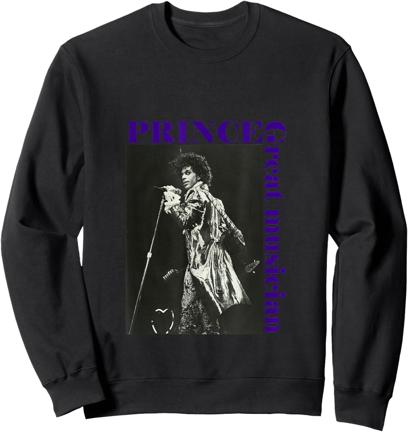 Prince_007 Sweatshirt - Sweatshirt | Black