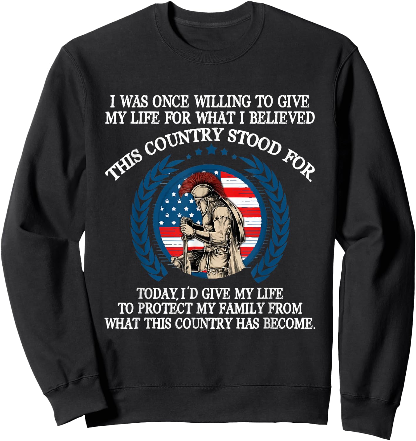 I Was Once Willing To Give My Life For What Sweatshirt - Sweatshirt | Black