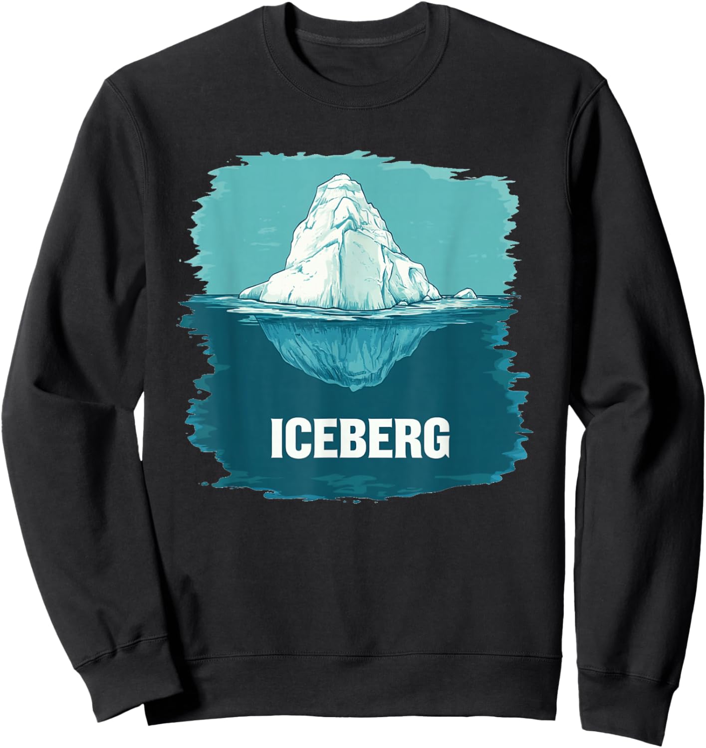 Journey to the Heart of the Iceberg Costume Sweatshirt - Sweatshirt | Black