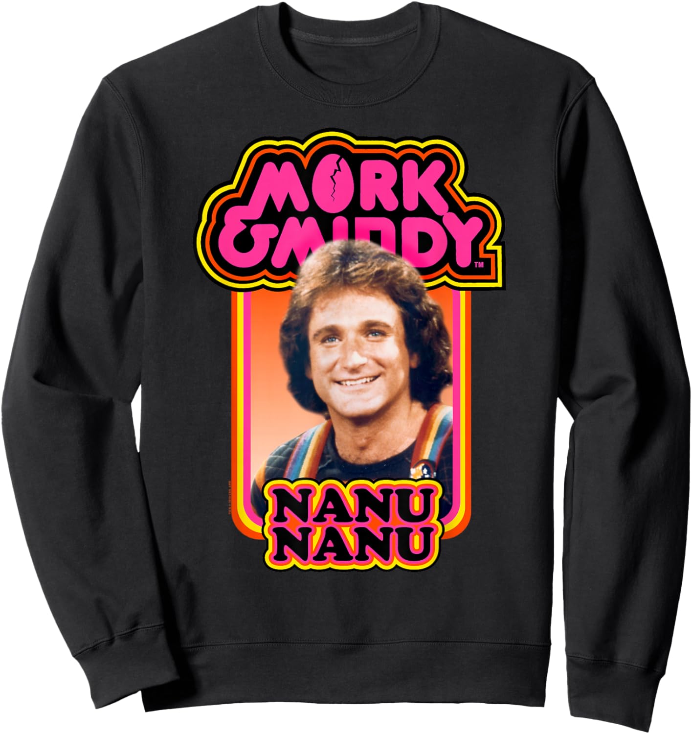 Mork & Mindy - Mork and Mindy Sweatshirt - Sweatshirt | Black