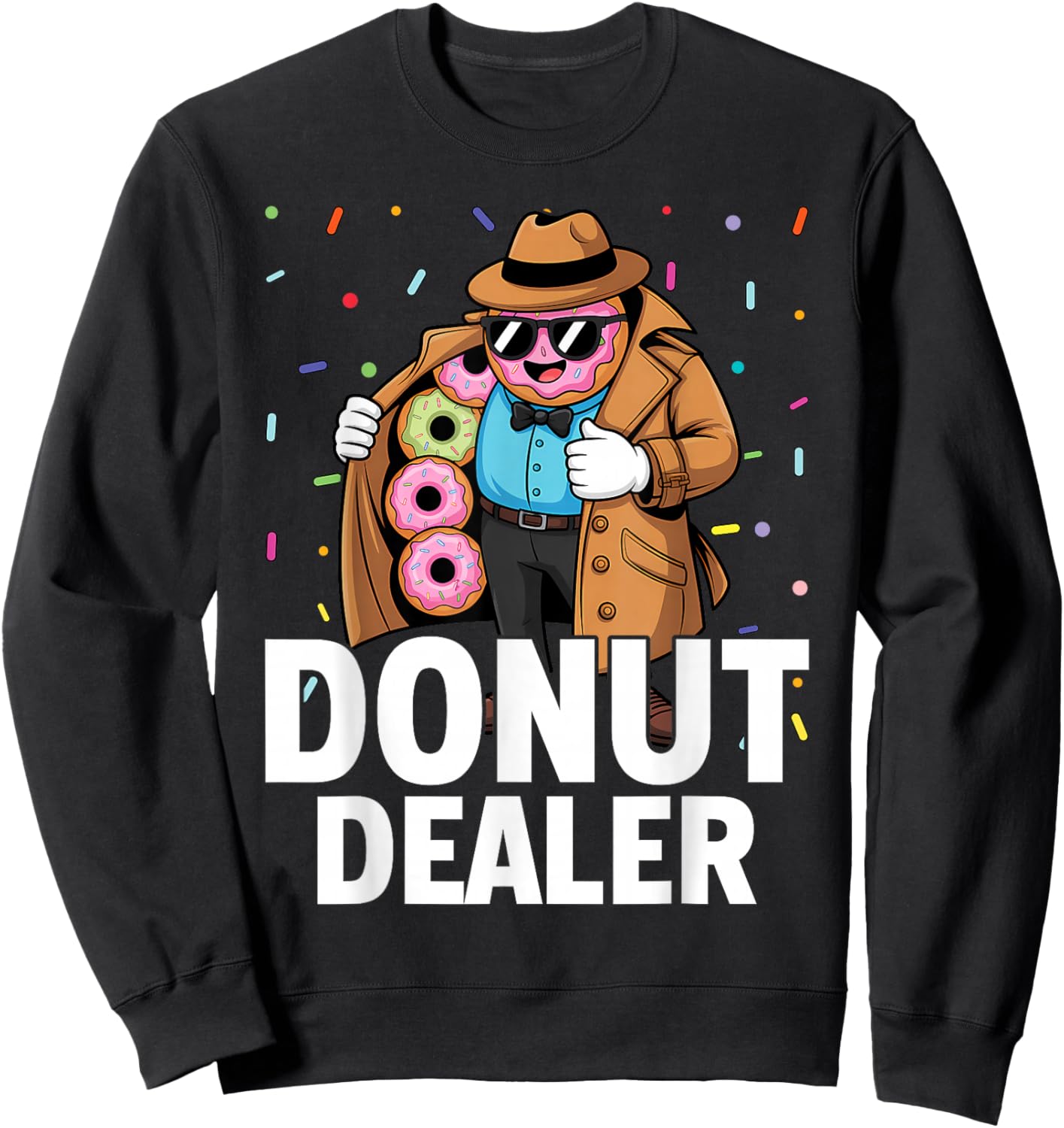Donut Dealer Sweatshirt - Sweatshirt | Black