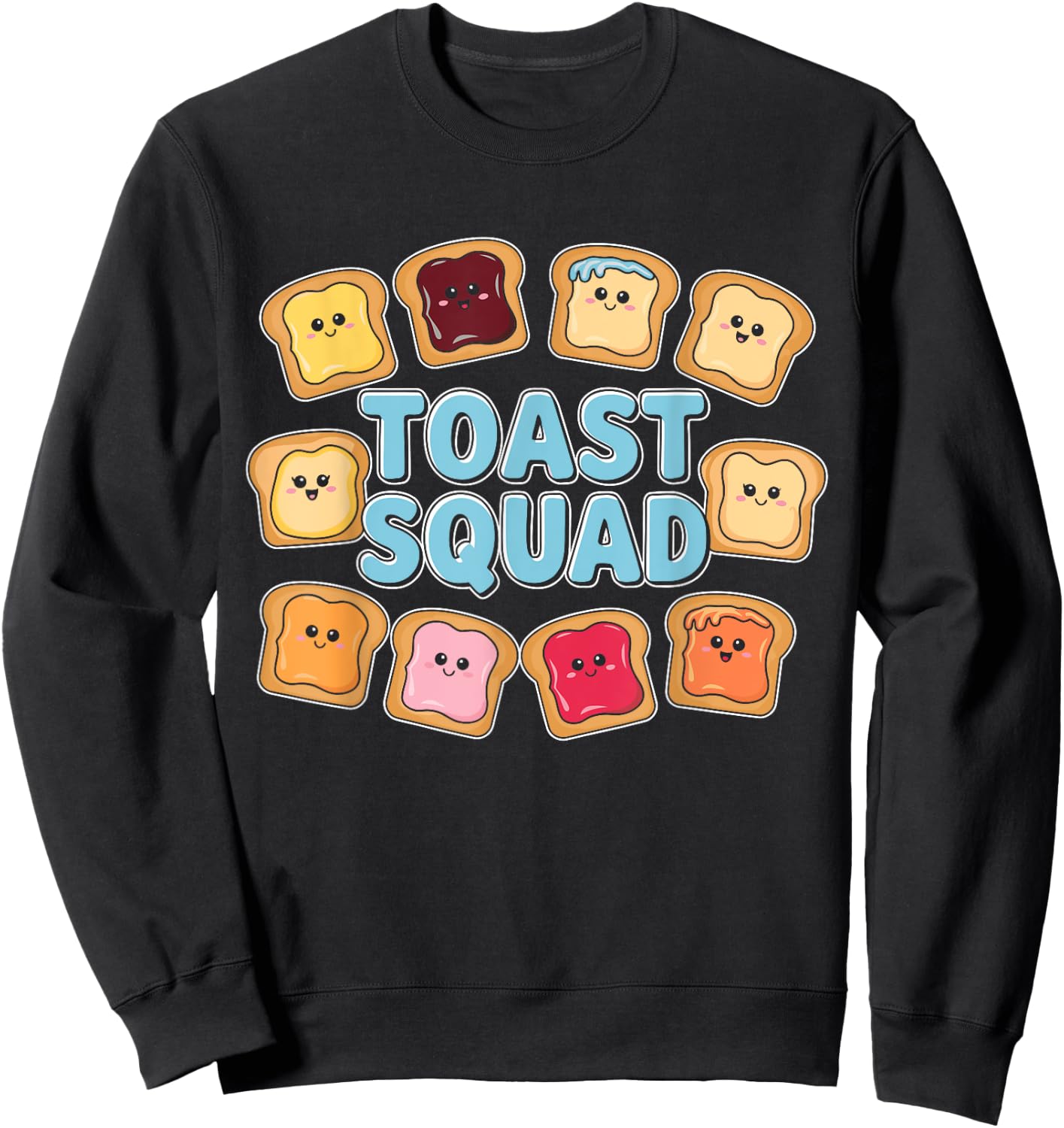 Toast Squad Pastry Baking Sweatshirt - Sweatshirt | Black
