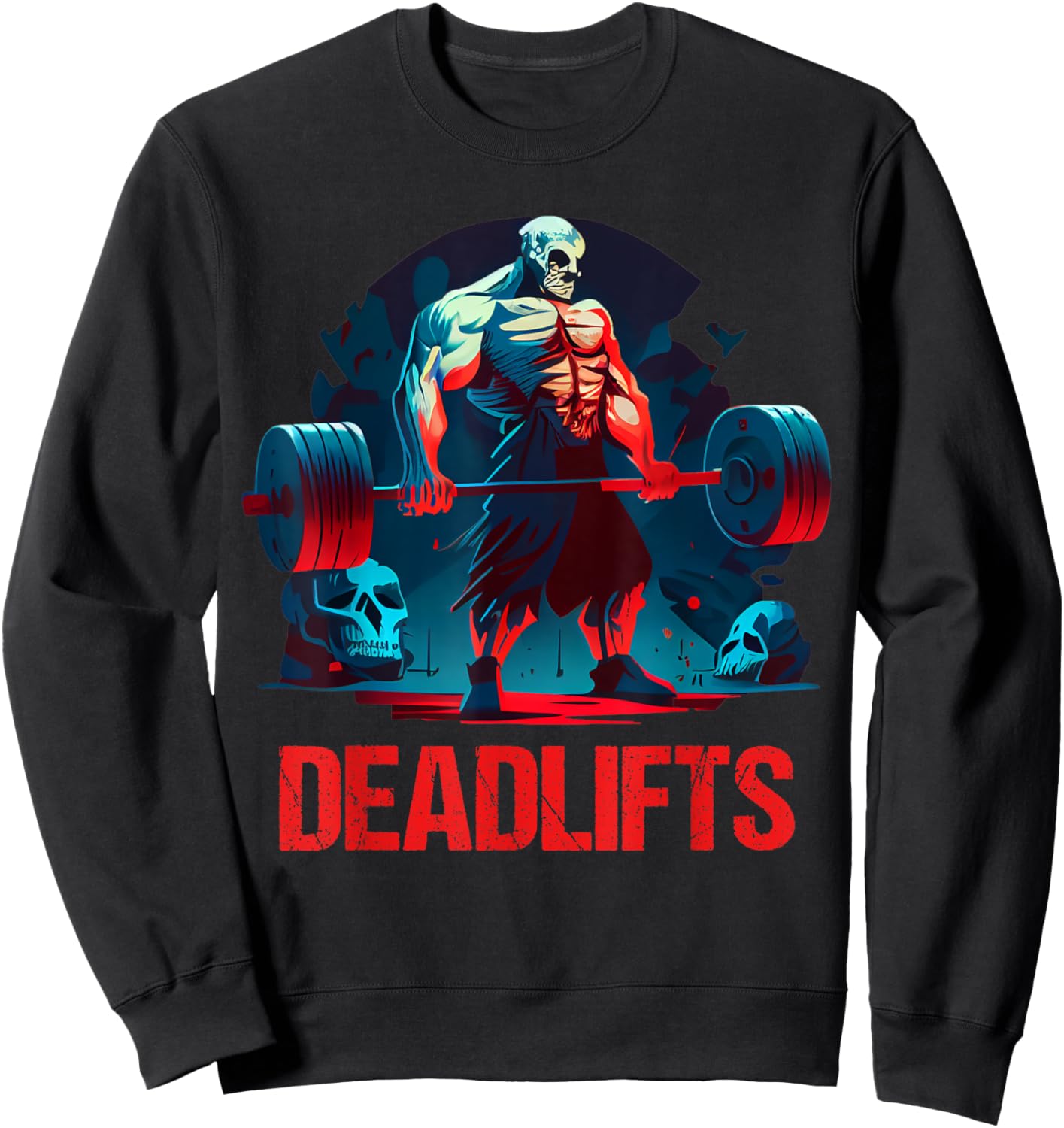 Deadlifts Gym Fitness Funny Workout - Men's Black Short Sleeve - Small Sweatshirt - Sweatshirt | Black