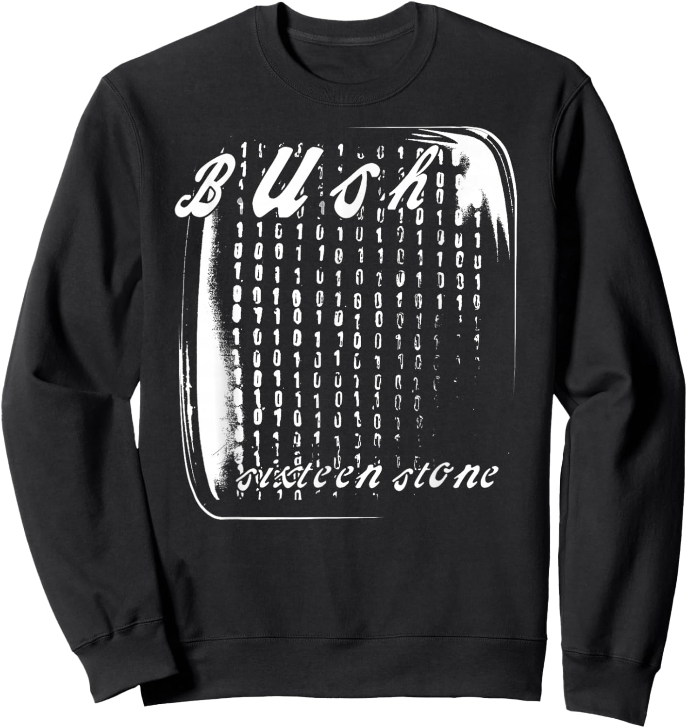 Bush – White Logo On Red Sweatshirt - Sweatshirt | Black