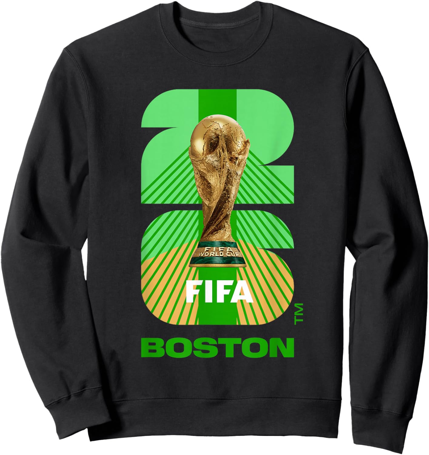 FIFA World CUP26 Boston Trophy Color Sweatshirt - Sweatshirt | Black