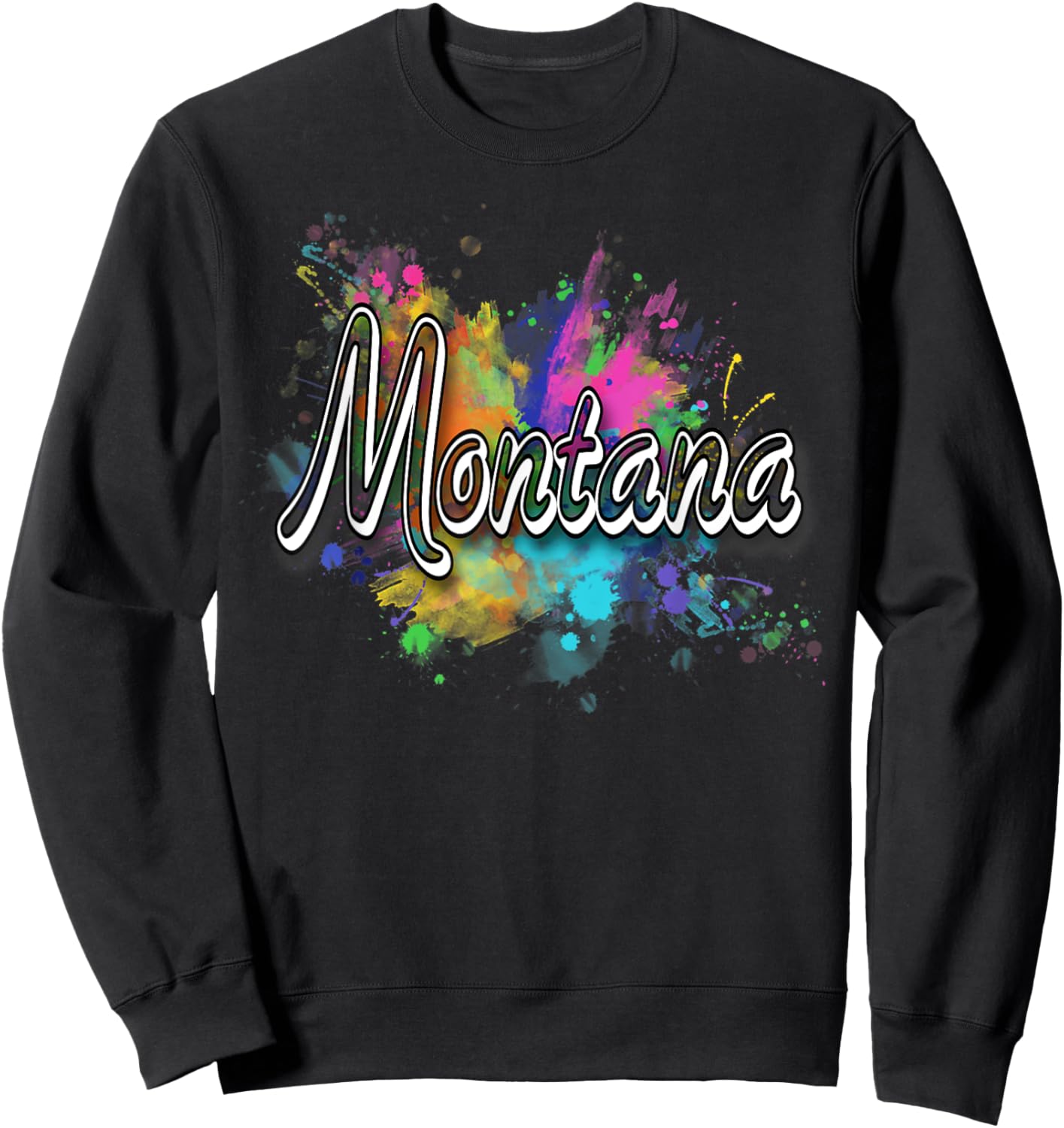 Montana Apparel , Women & Kids - Montana Sweatshirt - Sweatshirt | Black
