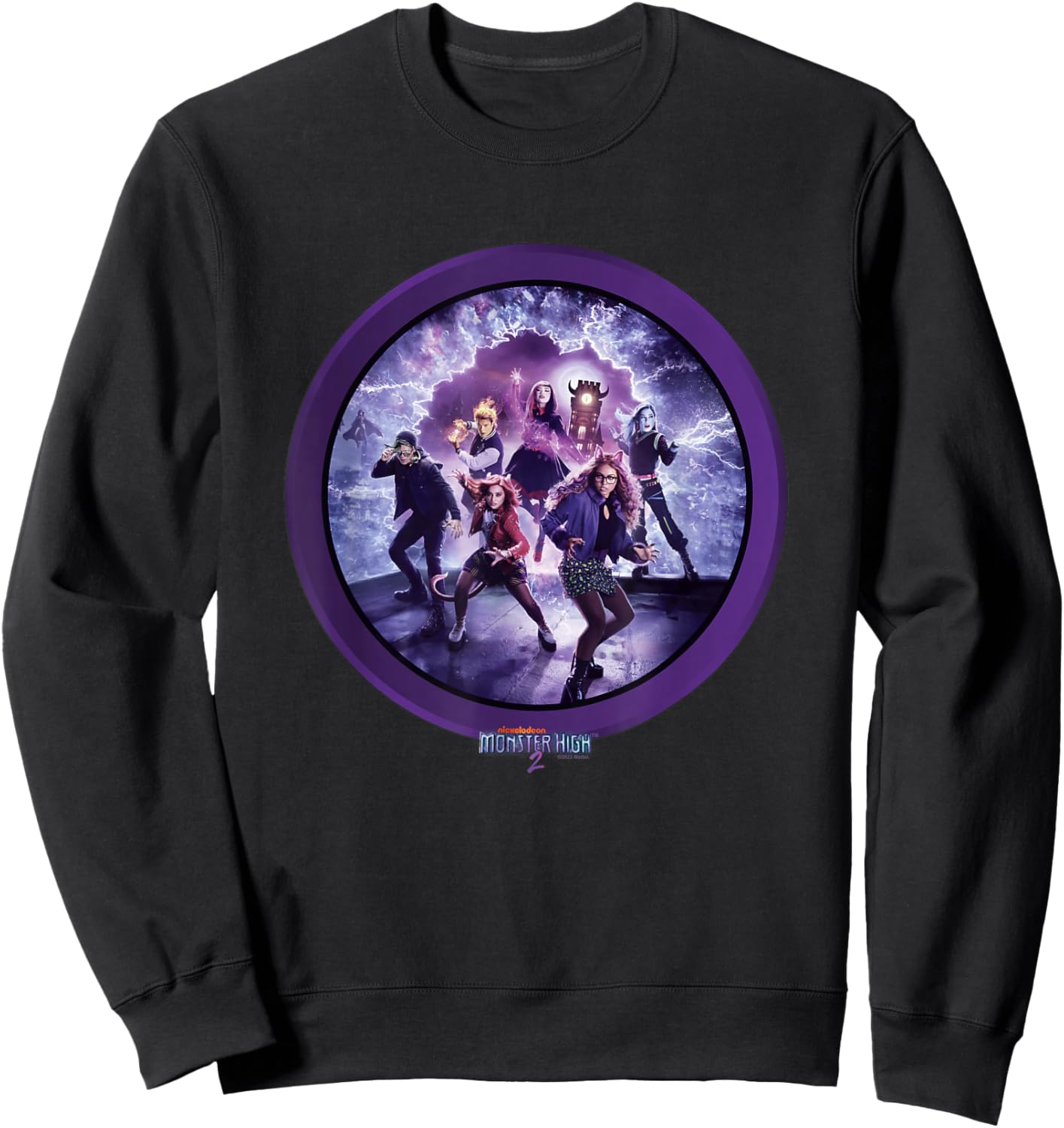 Monster High Film - MH Character Portal Sweatshirt - Sweatshirt | Black