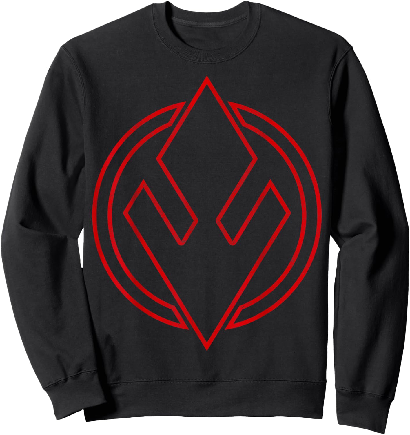 Star Wars The Rise of Skywalker Sith Trooper Symbol Sweatshirt - Sweatshirt | Black
