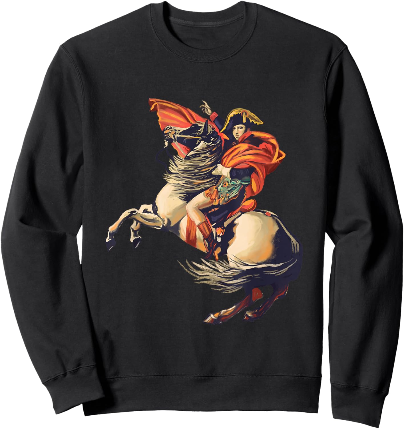 Napoleon Bonaparte French Military Leader History Teacher Sweatshirt - Sweatshirt | Black