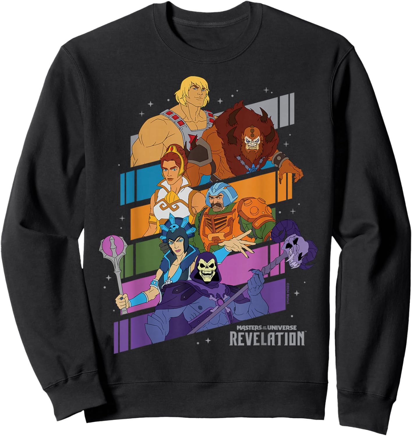 Motu - Masters of The Universe Revelation Group Sweatshirt - Sweatshirt | Black
