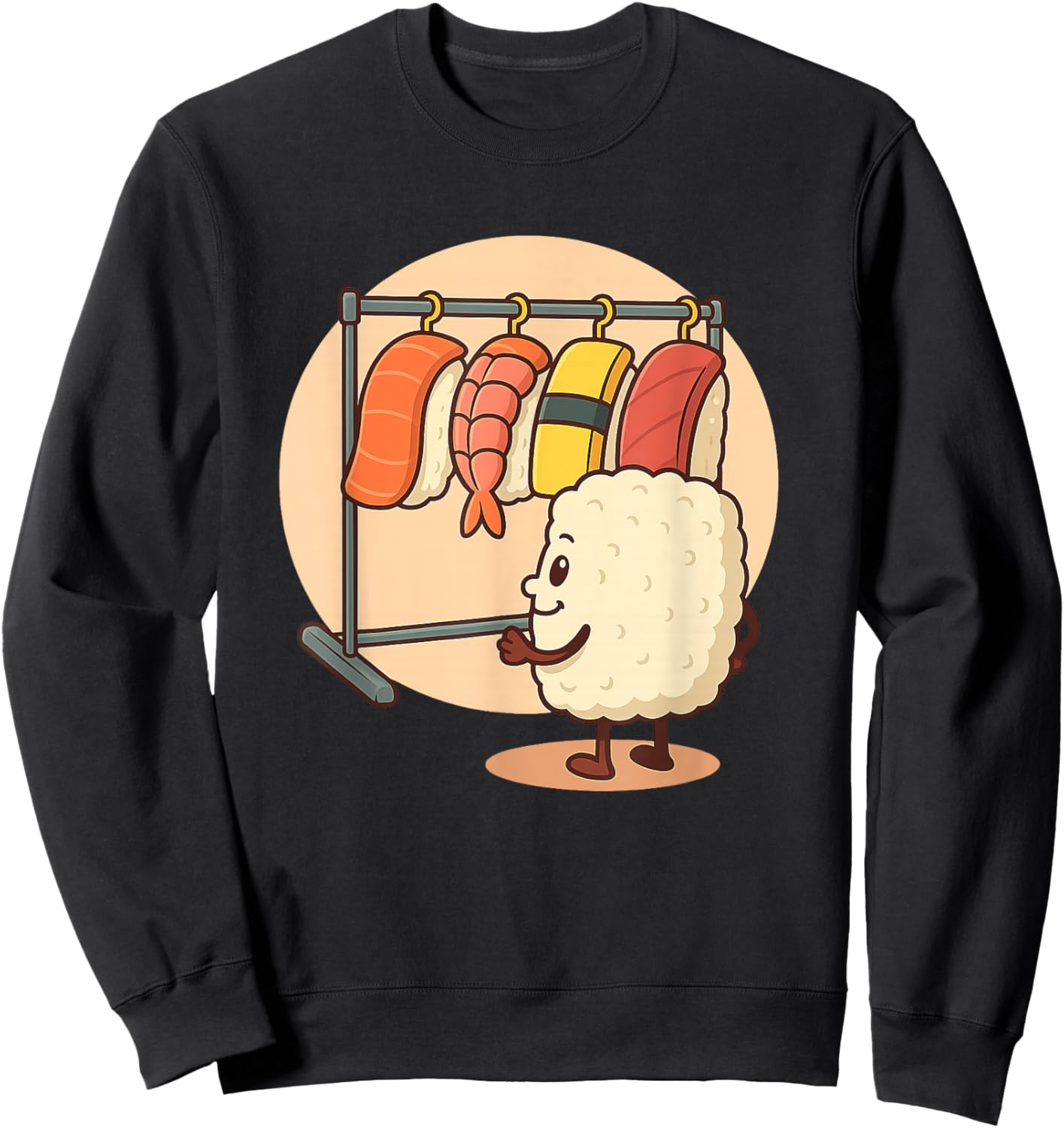 Sushi Wardrobe - Japan Lover Japanese Cuisine Chef Sweatshirt - Sweatshirt | Black