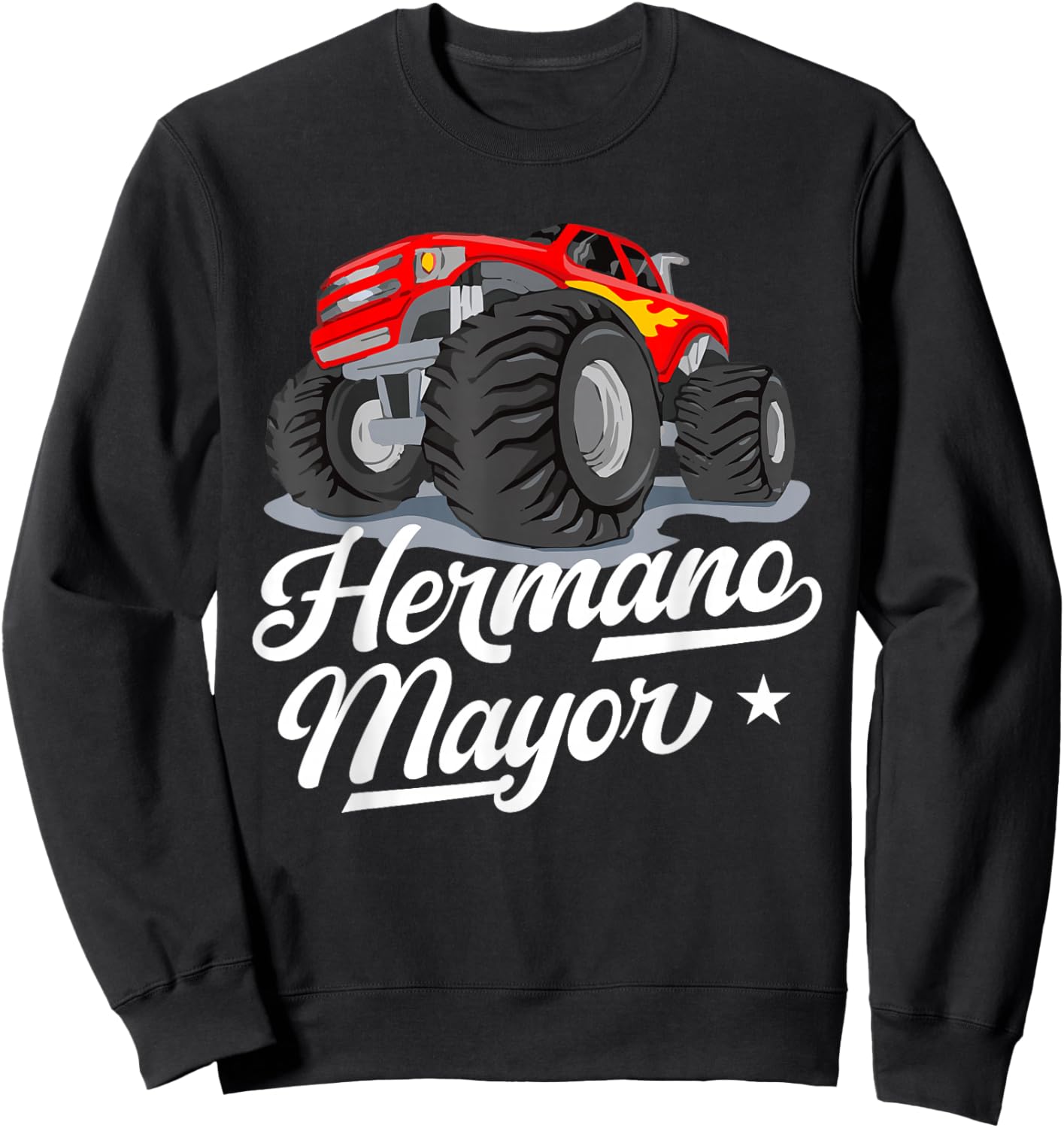 Hermano Mayor Promovido A Hermano Mayor Sweatshirt - Sweatshirt | Black