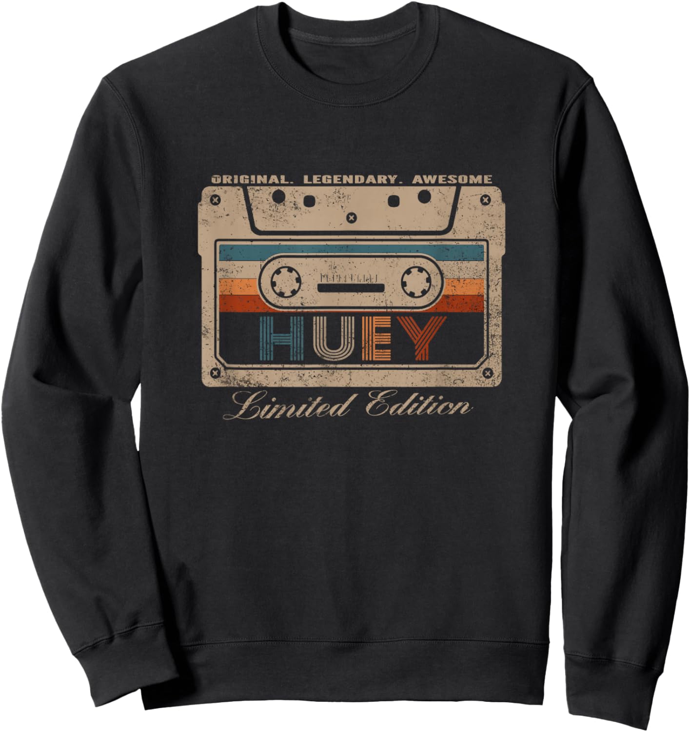 Huey Limited Edition Cassette Sweatshirt - Sweatshirt | Black