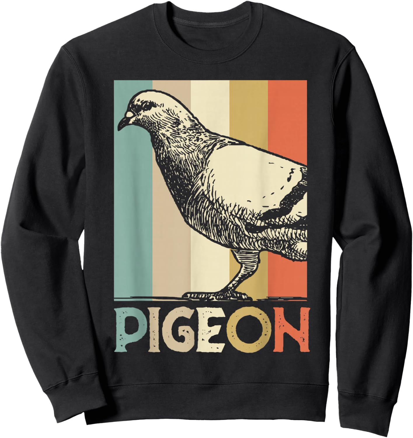 Bird Pigeon Breeder Gift Pigeon Racing Pigeon Sweatshirt - Sweatshirt | Black