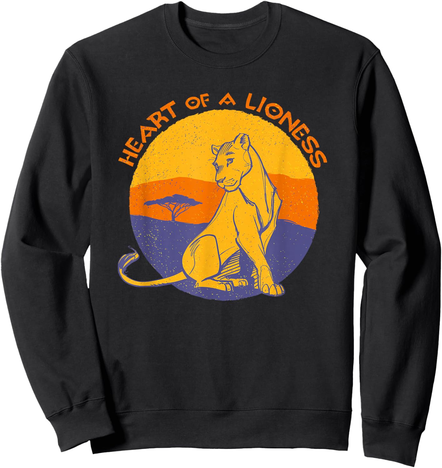 Disney Lion King Nala Heart of a Lioness Live Action Sweatshirt - Sweatshirt | Black