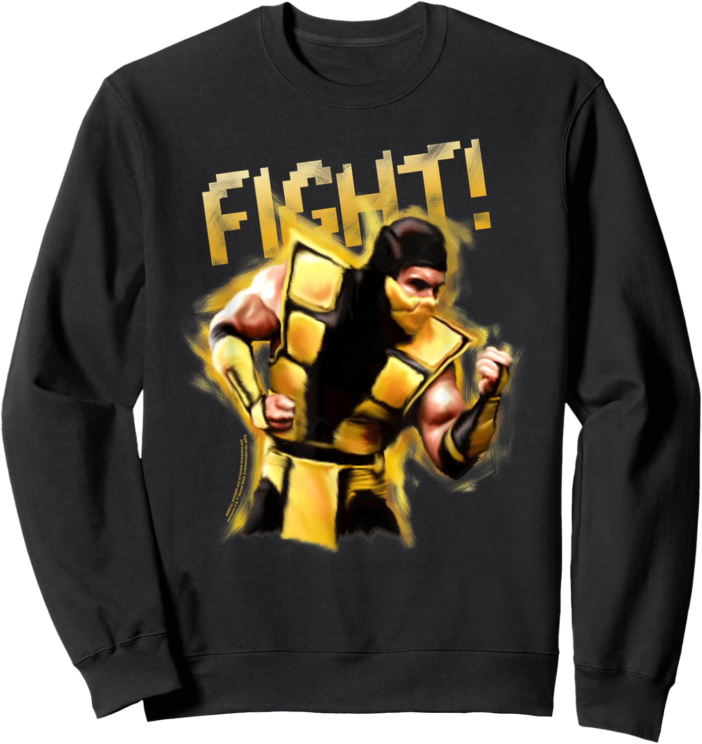 Mortal Kombat Classic Fight! Sweatshirt - Sweatshirt | Black