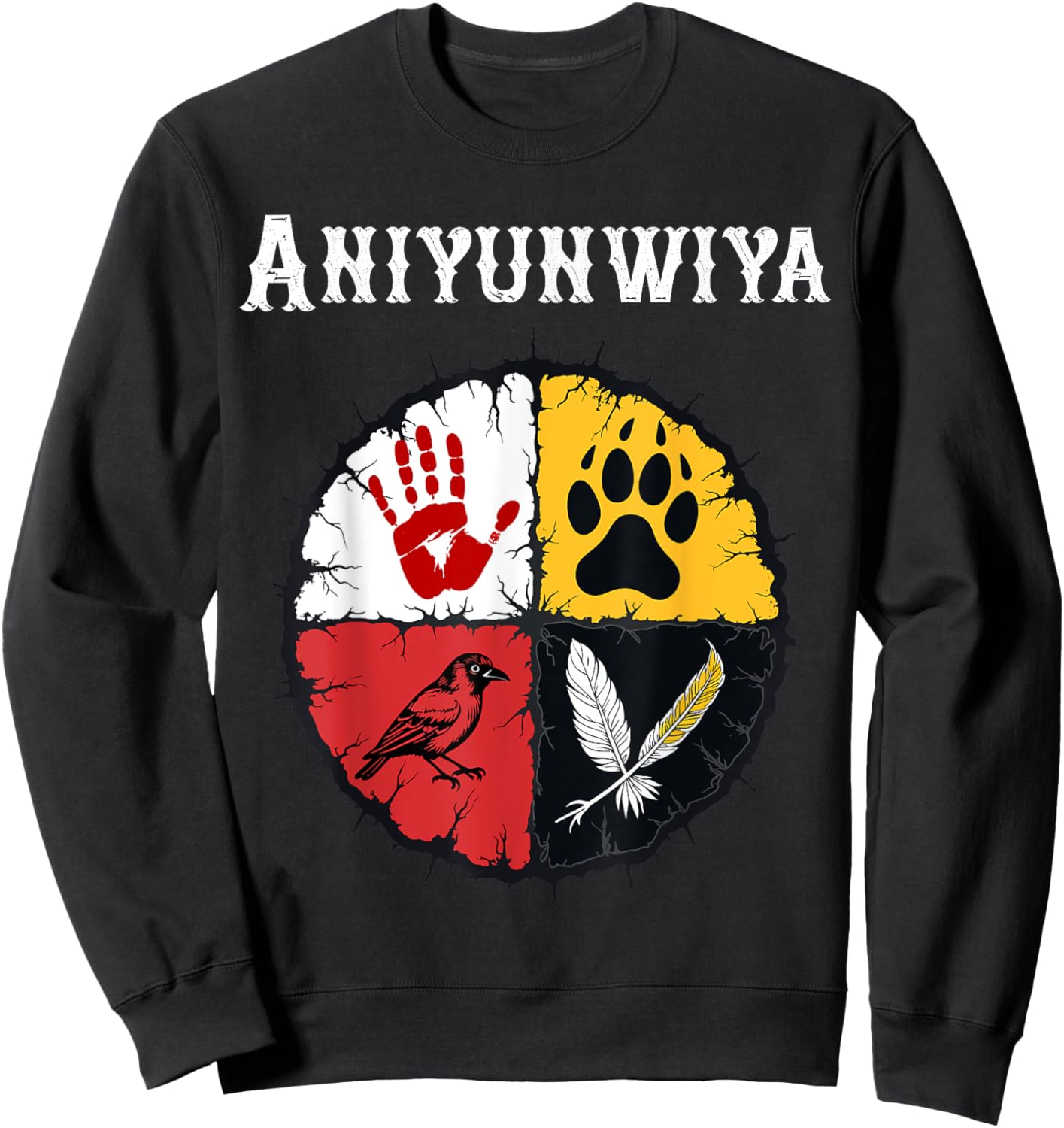 Medicine Wheel Sweatshirt - Sweatshirt | Black
