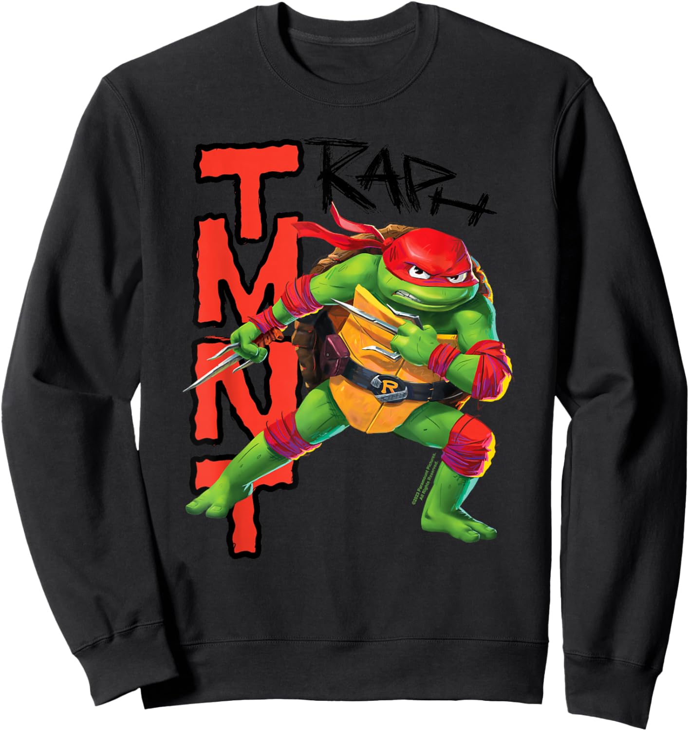 Teenage Mutant Ninja Turtles: Mutant Mayhem Raph Sweatshirt - Sweatshirt | Black