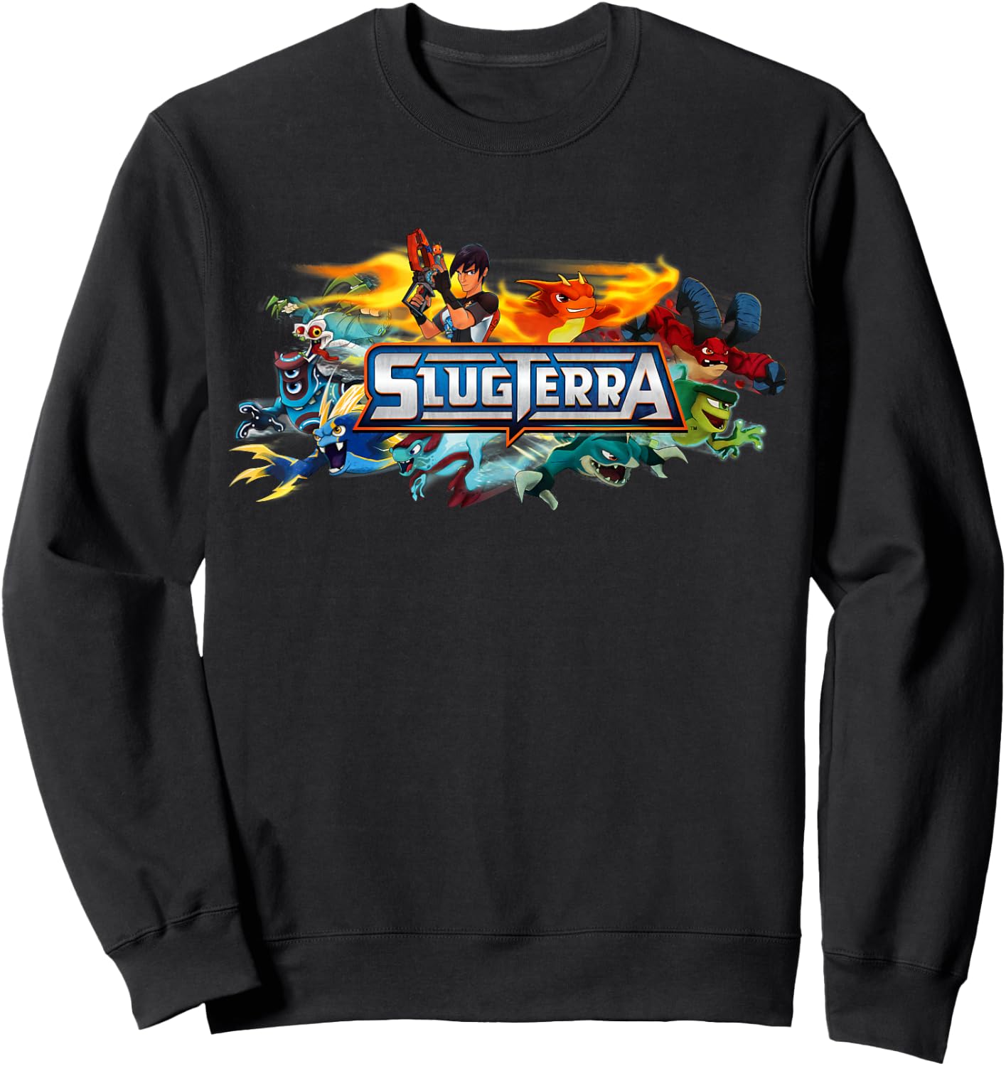 Slugterra - Eli Duel Team Sweatshirt - Sweatshirt | Black