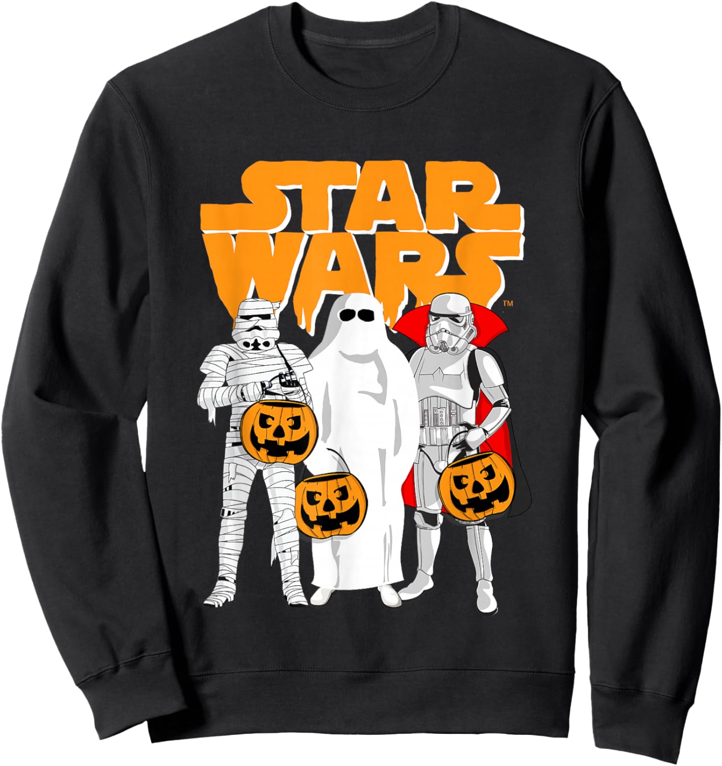 Star Wars Halloween Costume Trick Or Treat Troopers Sweatshirt - Sweatshirt | Black