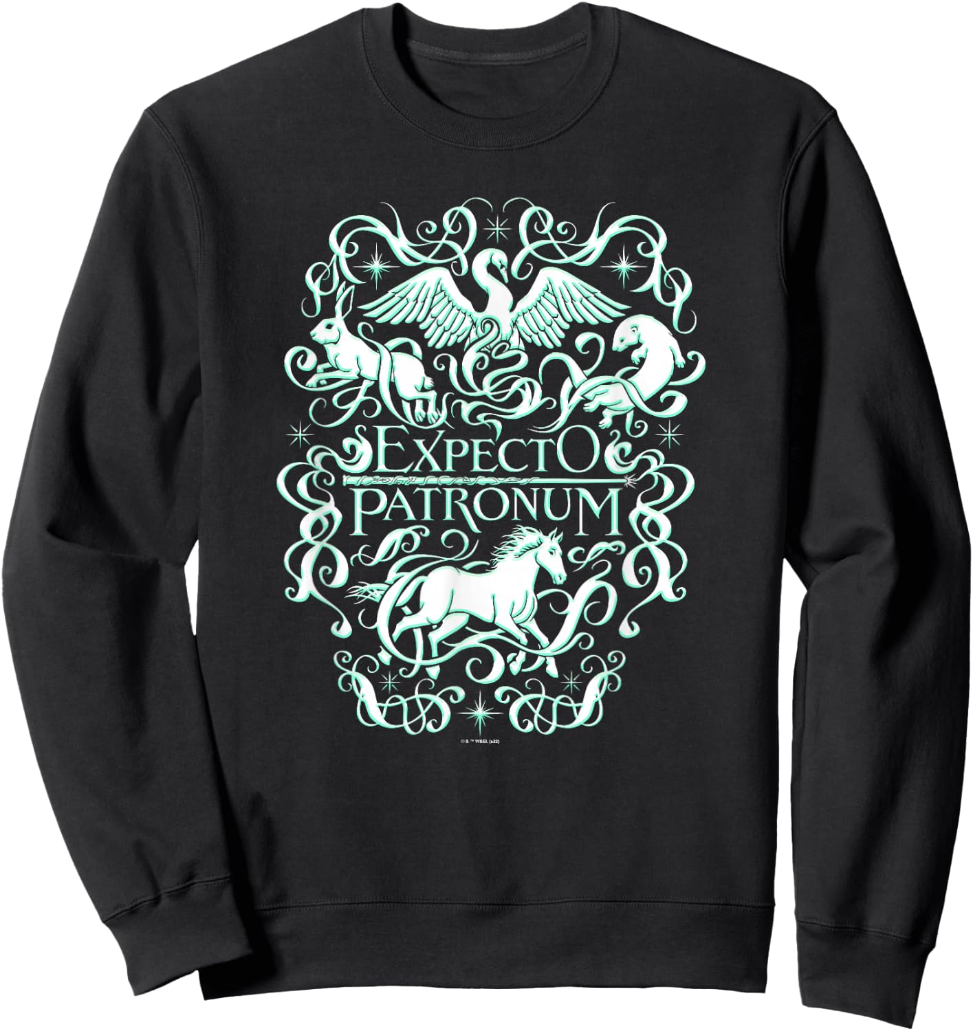 Harry Potter Expecto Patronum Animal Guide Sweatshirt - Sweatshirt | Black