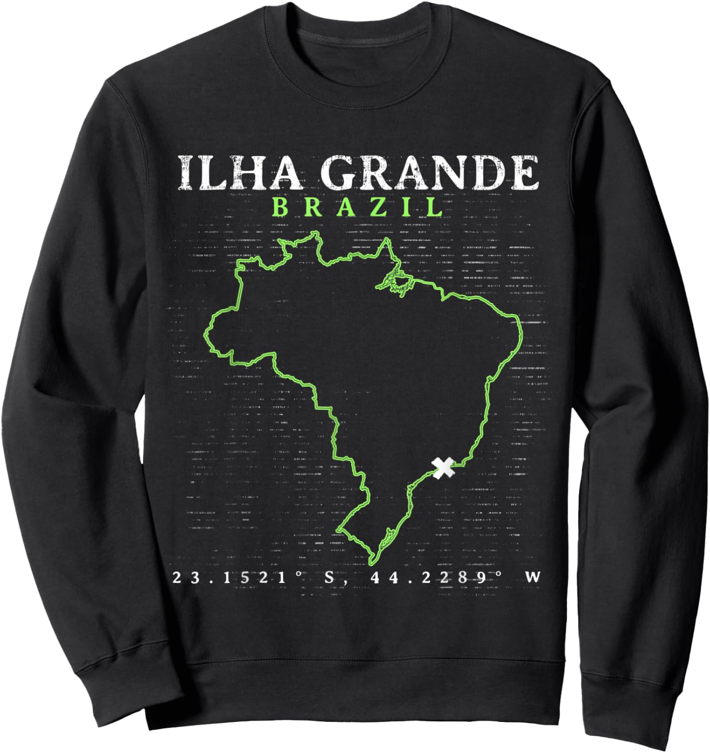 Brazil Ilha Grande Sweatshirt - Sweatshirt | Black